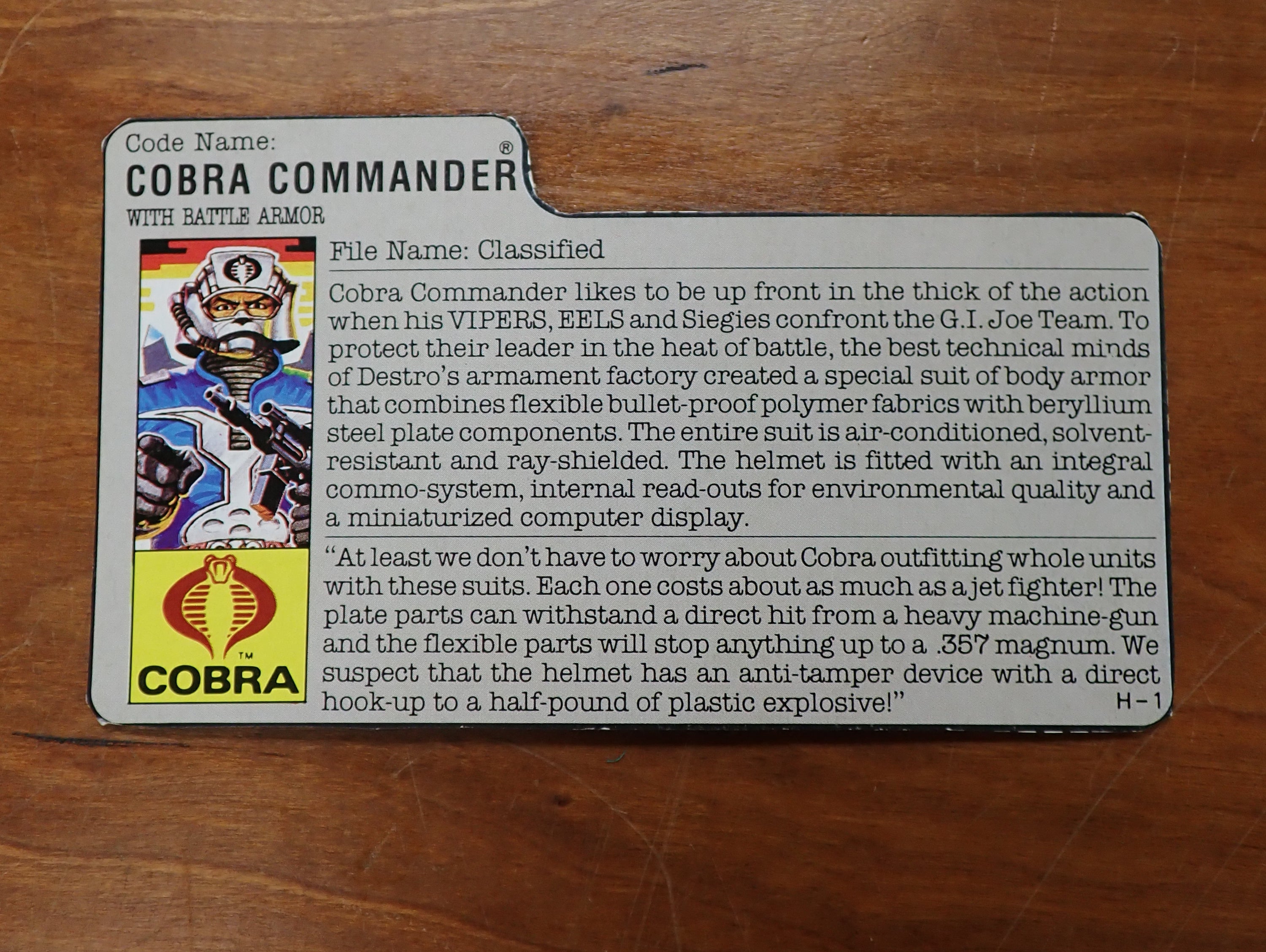 Cobra Commander v3 1987