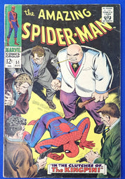 Amazing Spider-Man #51 (1967) - G/VG (3.0) - 2nd App. Kingpin