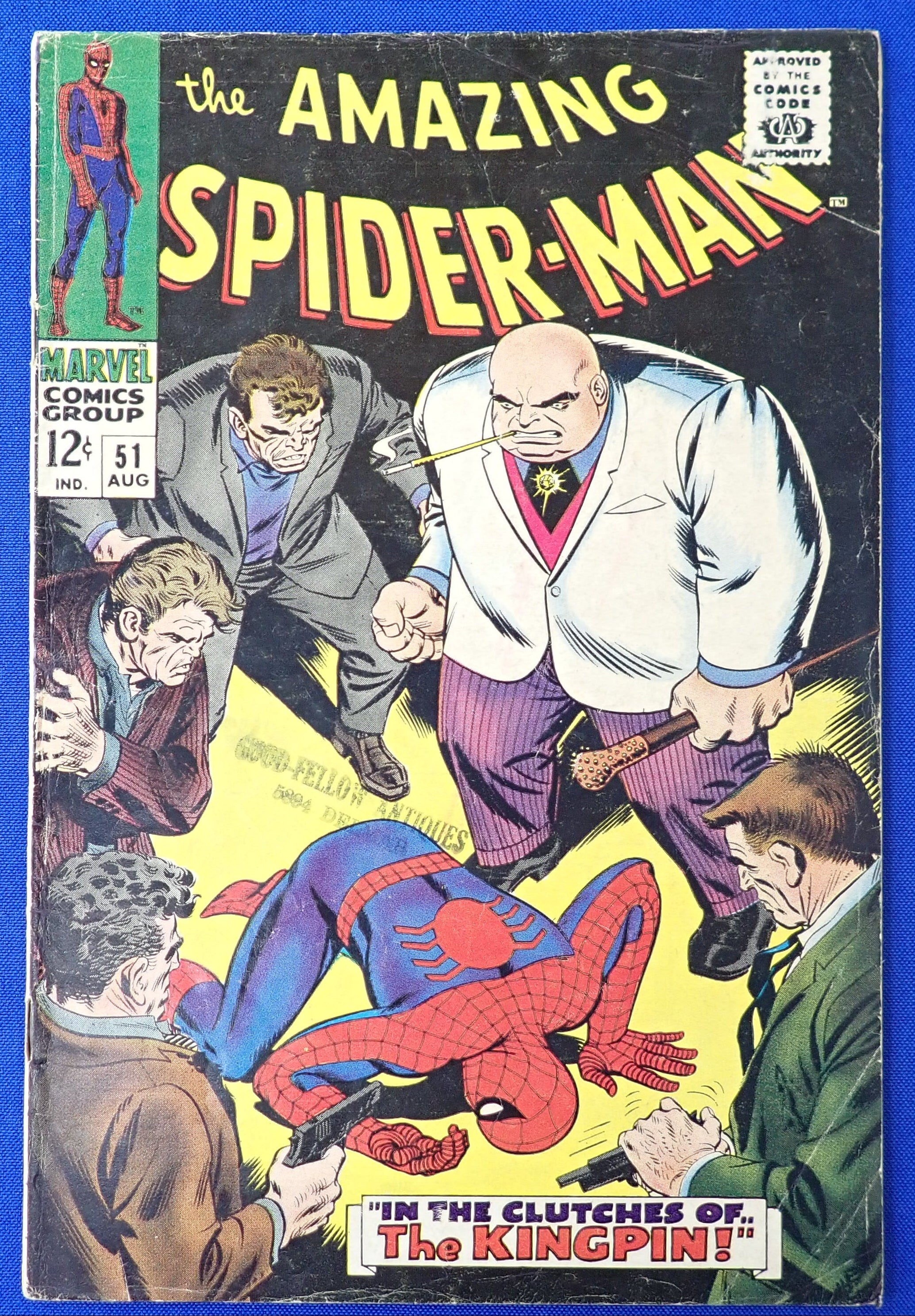 Amazing Spider-Man #51 (1967) - G/VG (3.0) - 2nd App. Kingpin