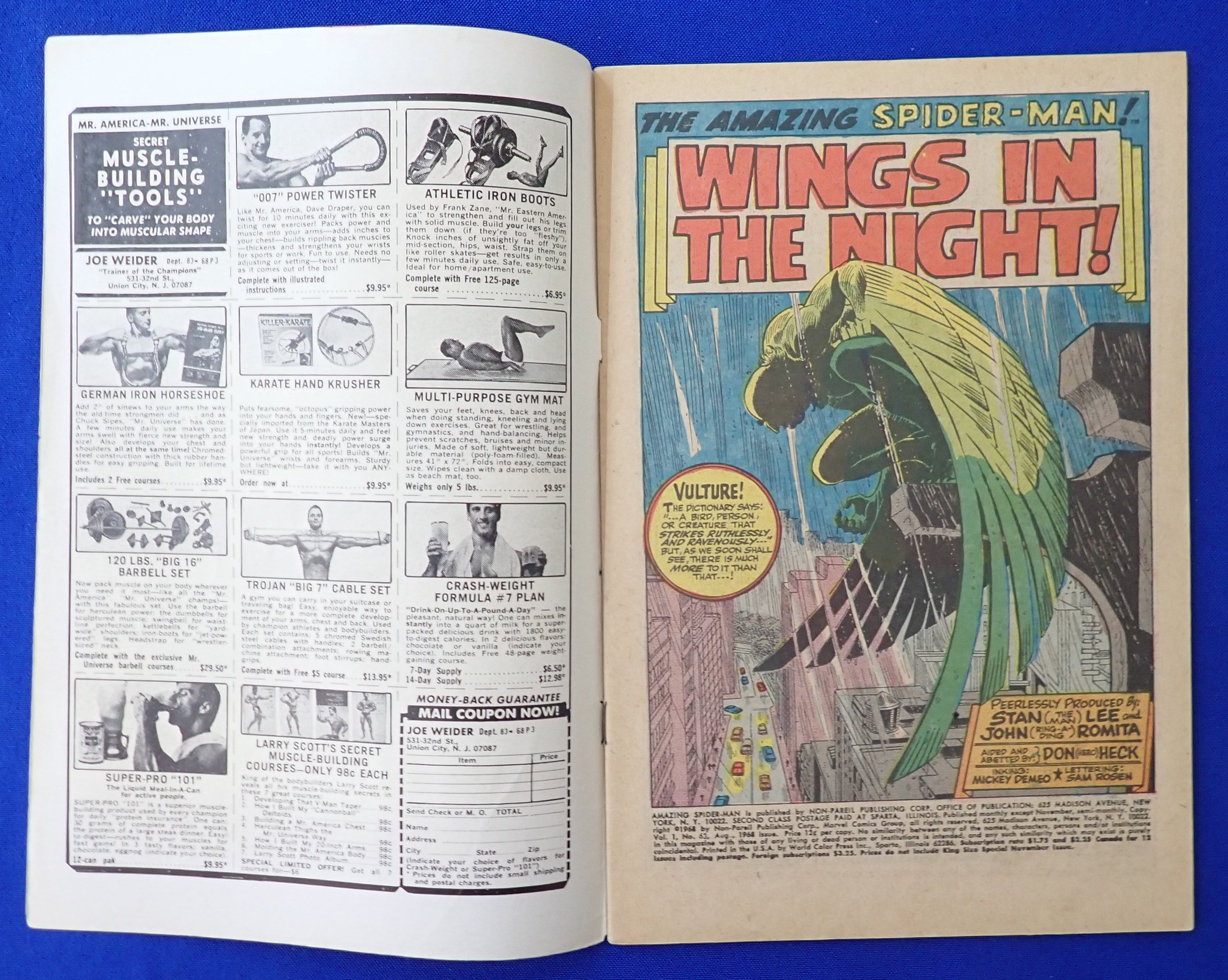 Amazing Spider-Man #63 (1968) - VG- (3.5)