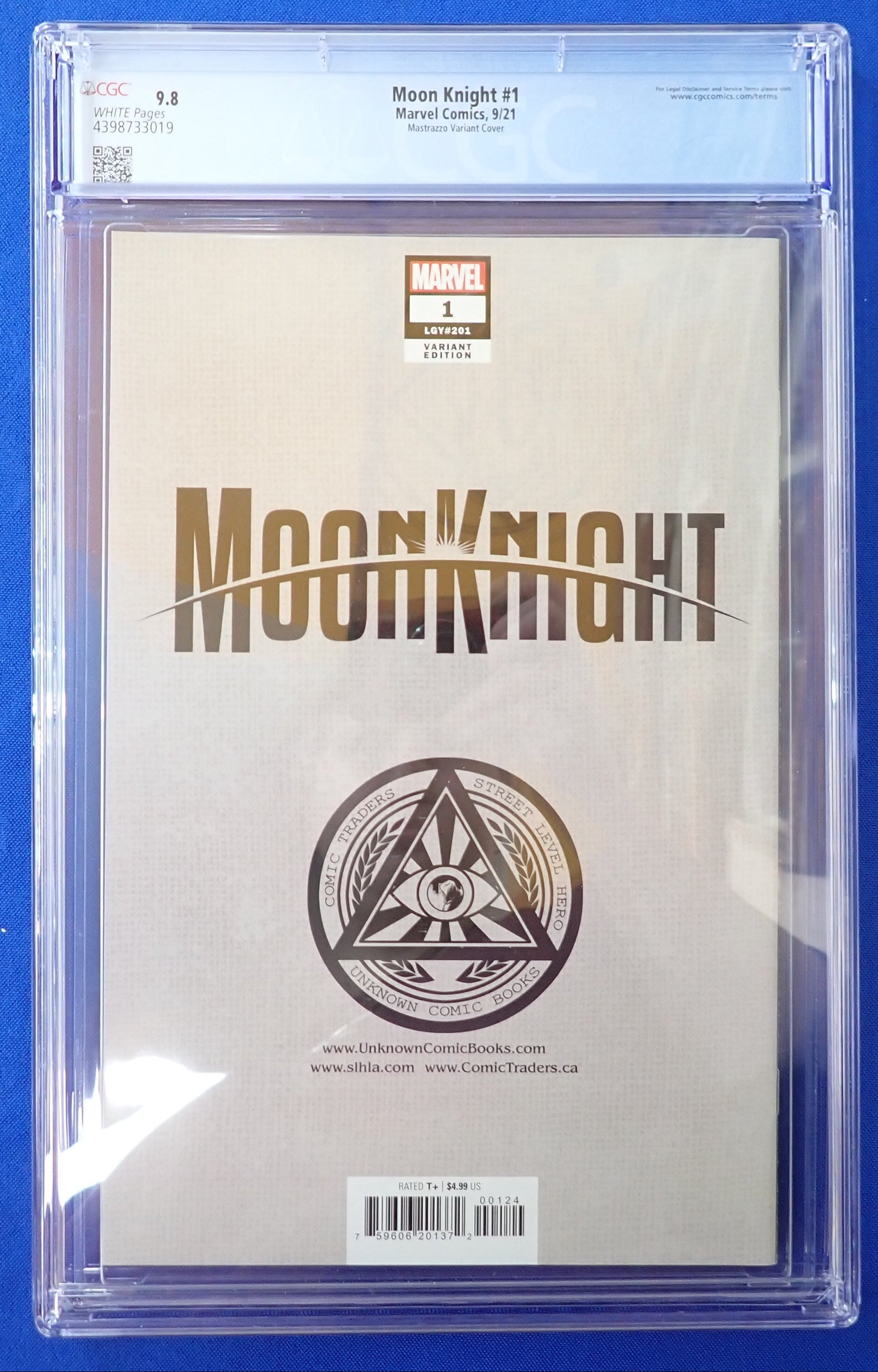Moon Knight #1 (2021) - CGC 9.8 - Moon Knight #201