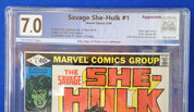 Savage She-Hulk #1 (1980) - CGC 7.0 - Origin/1st App. She-Hulk