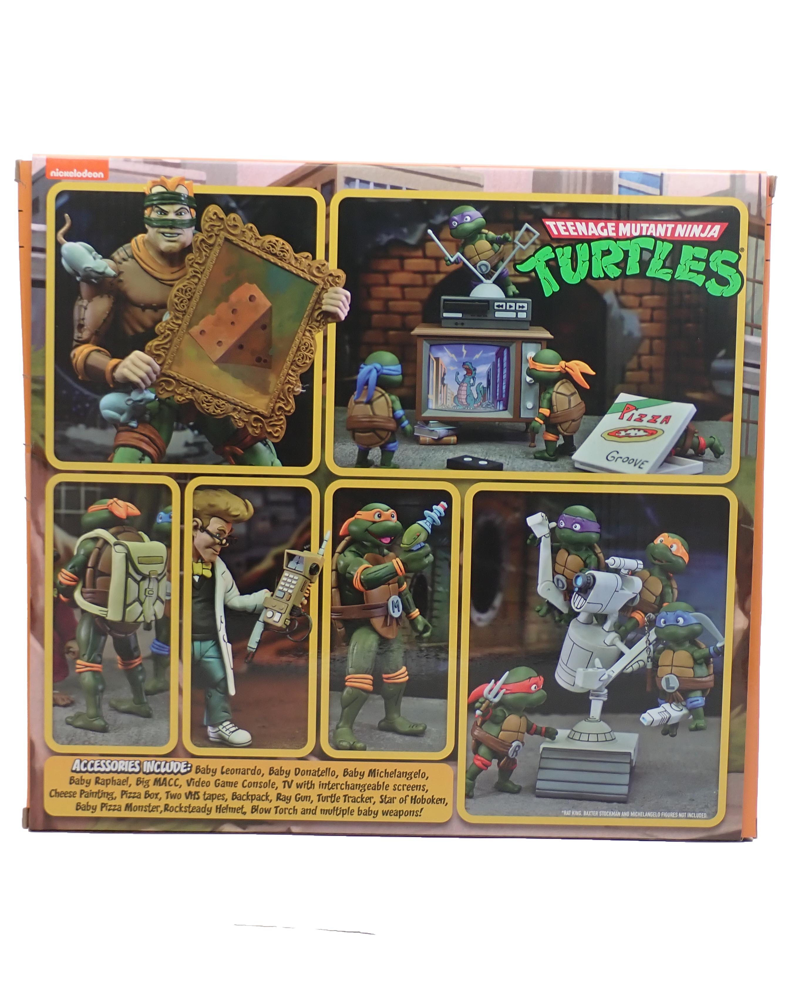 TMNT Accessory Set - NECA