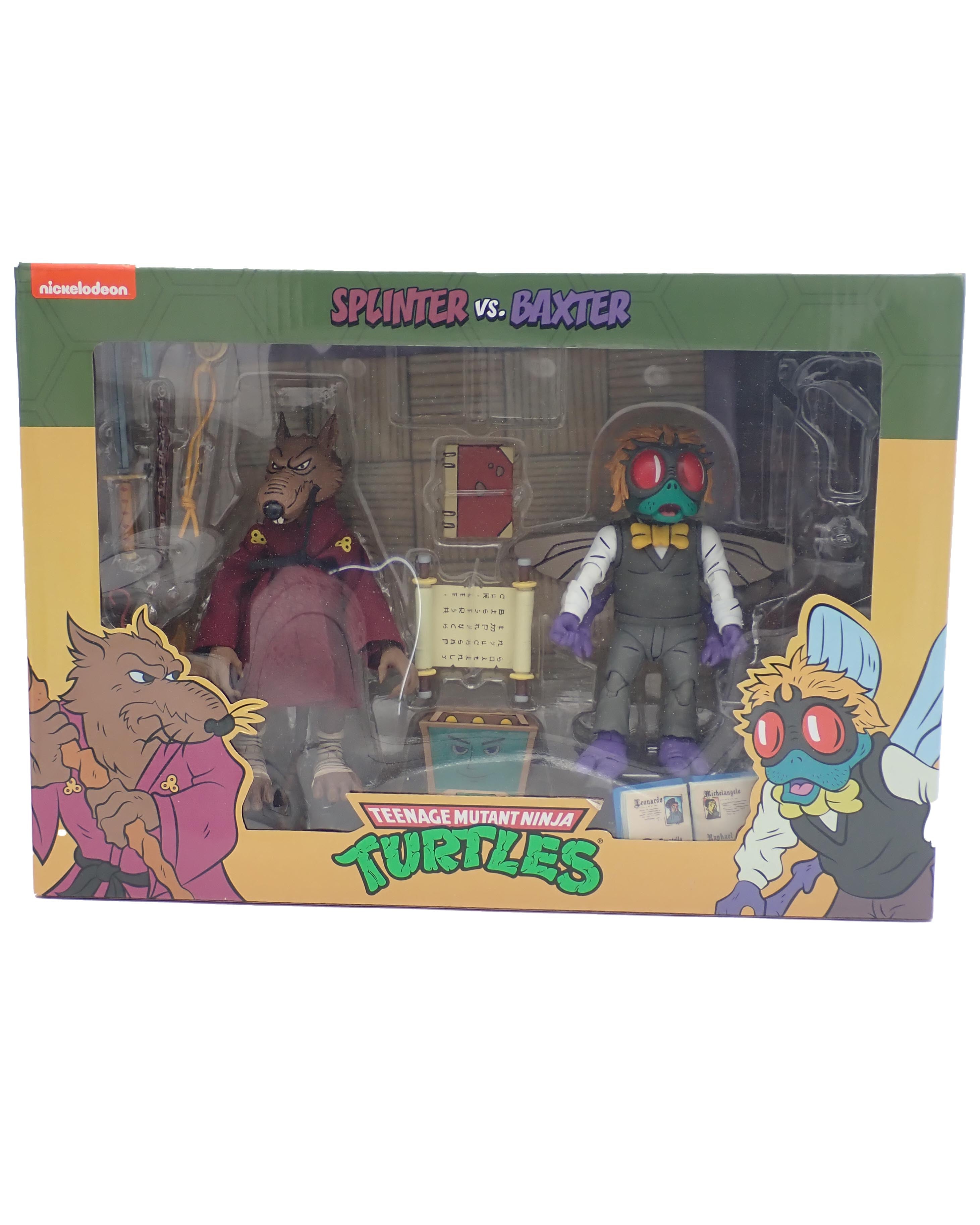 Splinter Vs. Baxter - NECA Figure