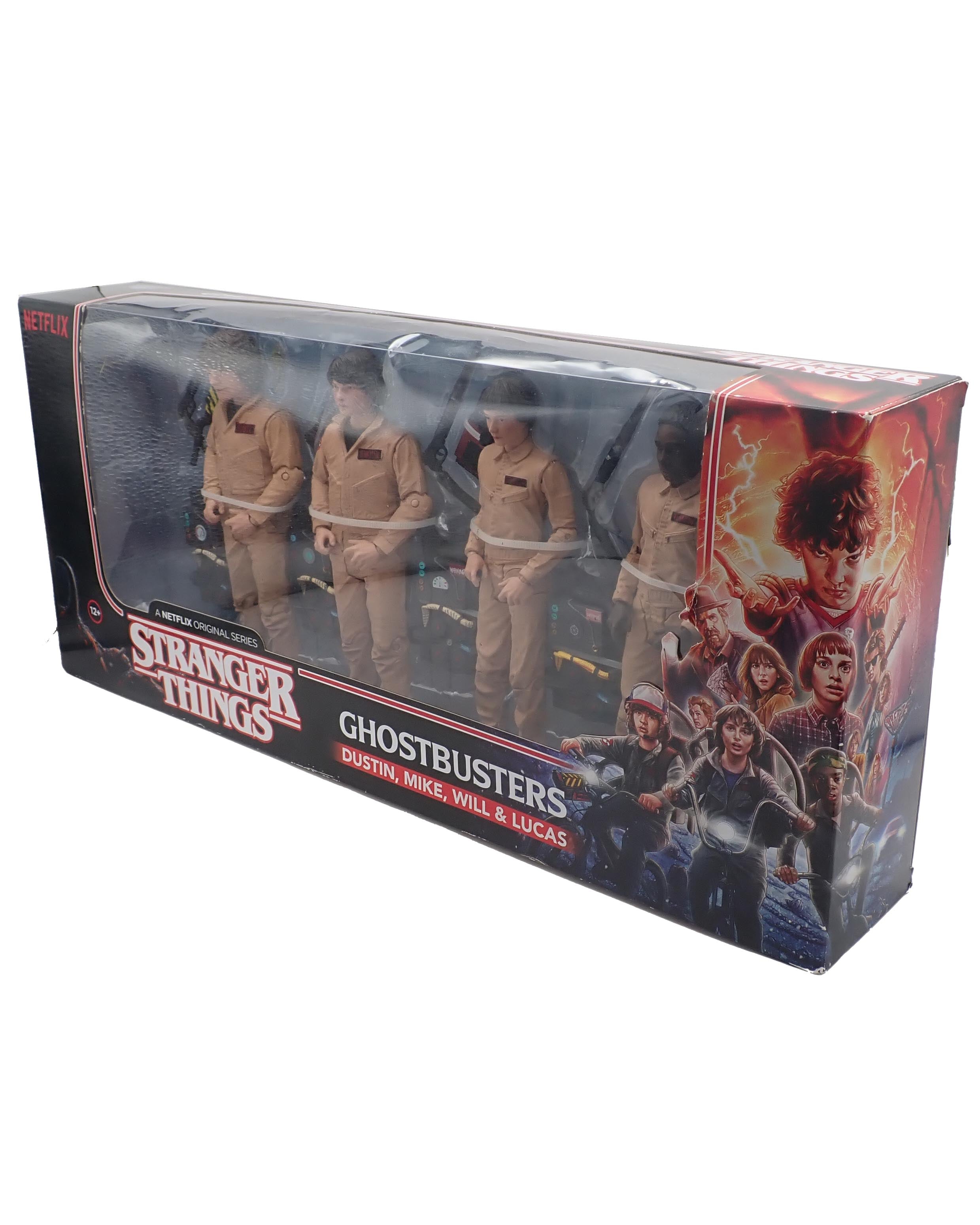 Dustin, Mike, Will & Lucas - Stranger Things Ghostbusters Figure