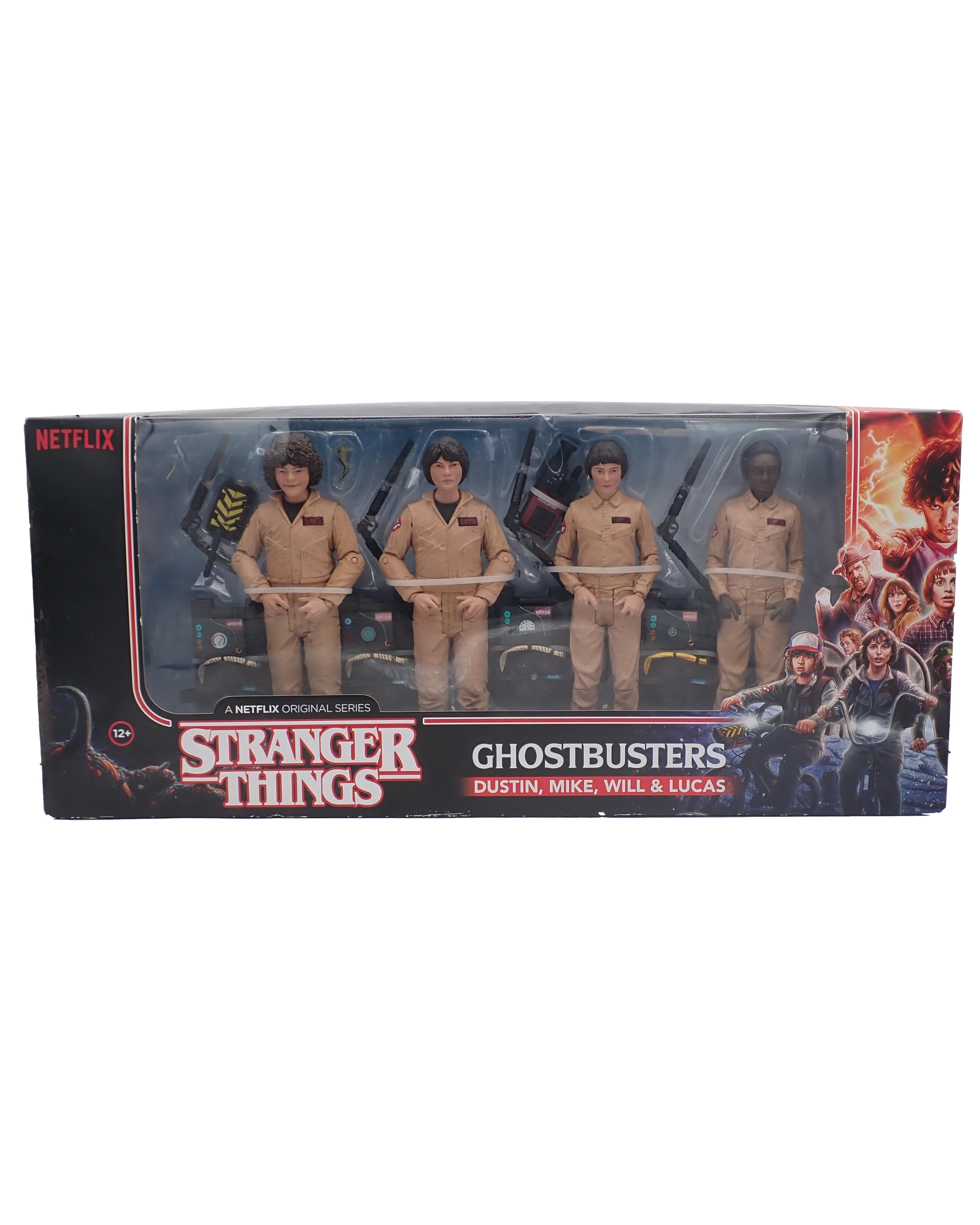 Dustin, Mike, Will & Lucas - Stranger Things Ghostbusters Figure