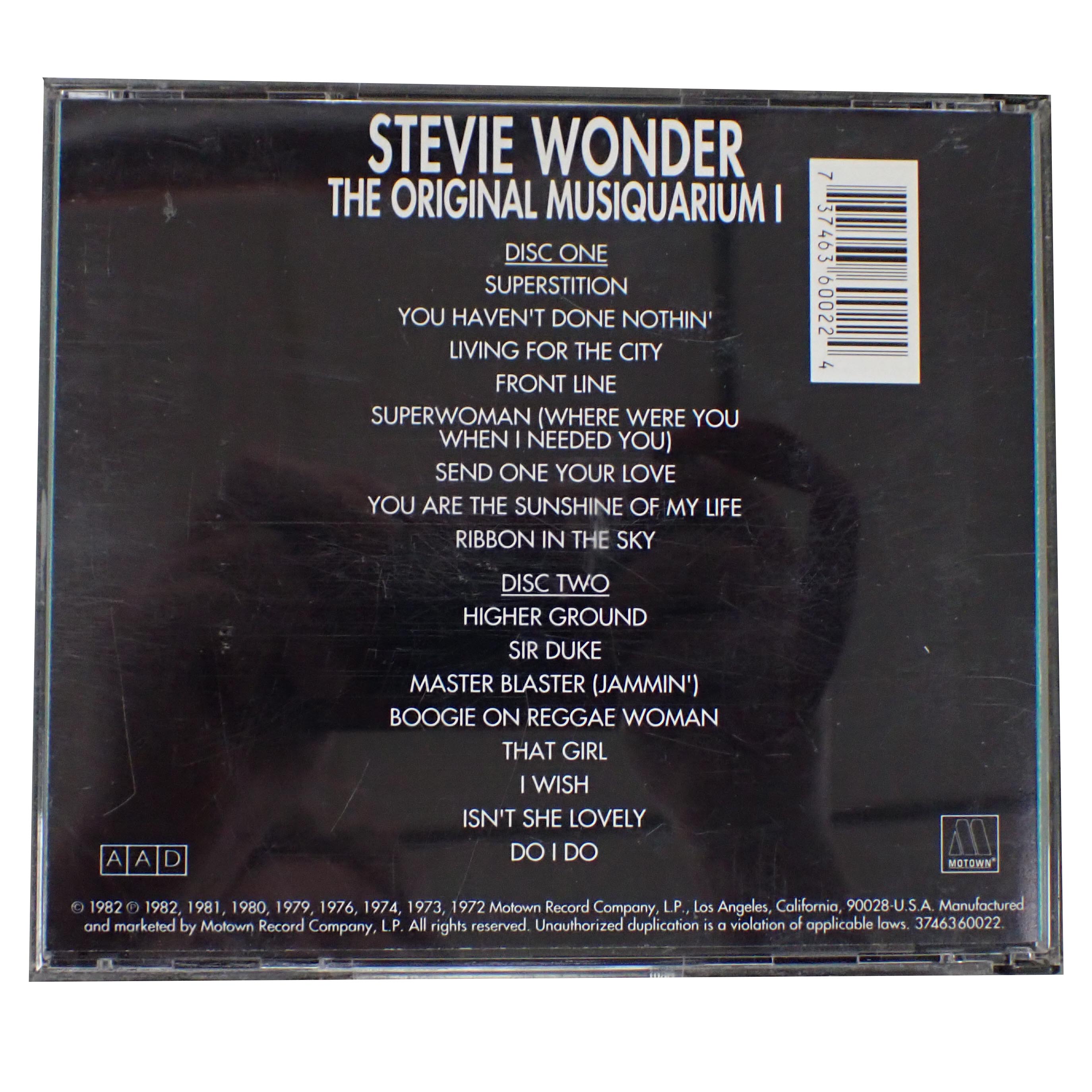 Stevie Wonder - The Original Musiquarium - CD