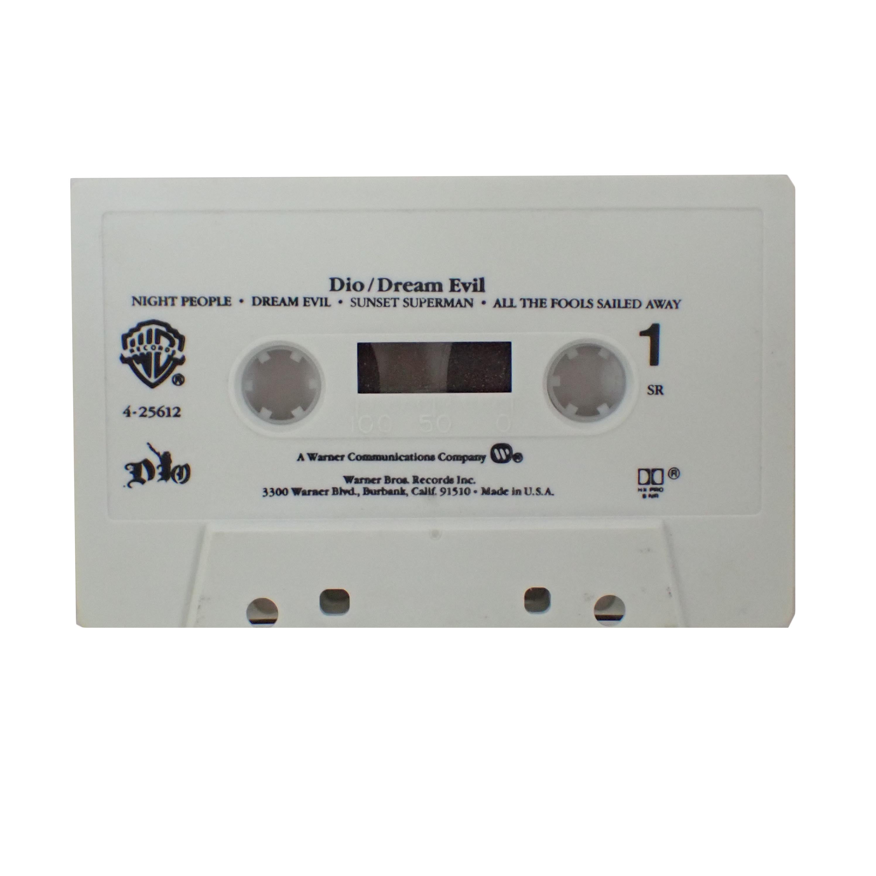 Dio - Dream Evil - Cassette Tape