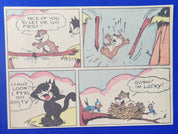 Felix the Cat Original Art From Joe Oriolo Comic Strip