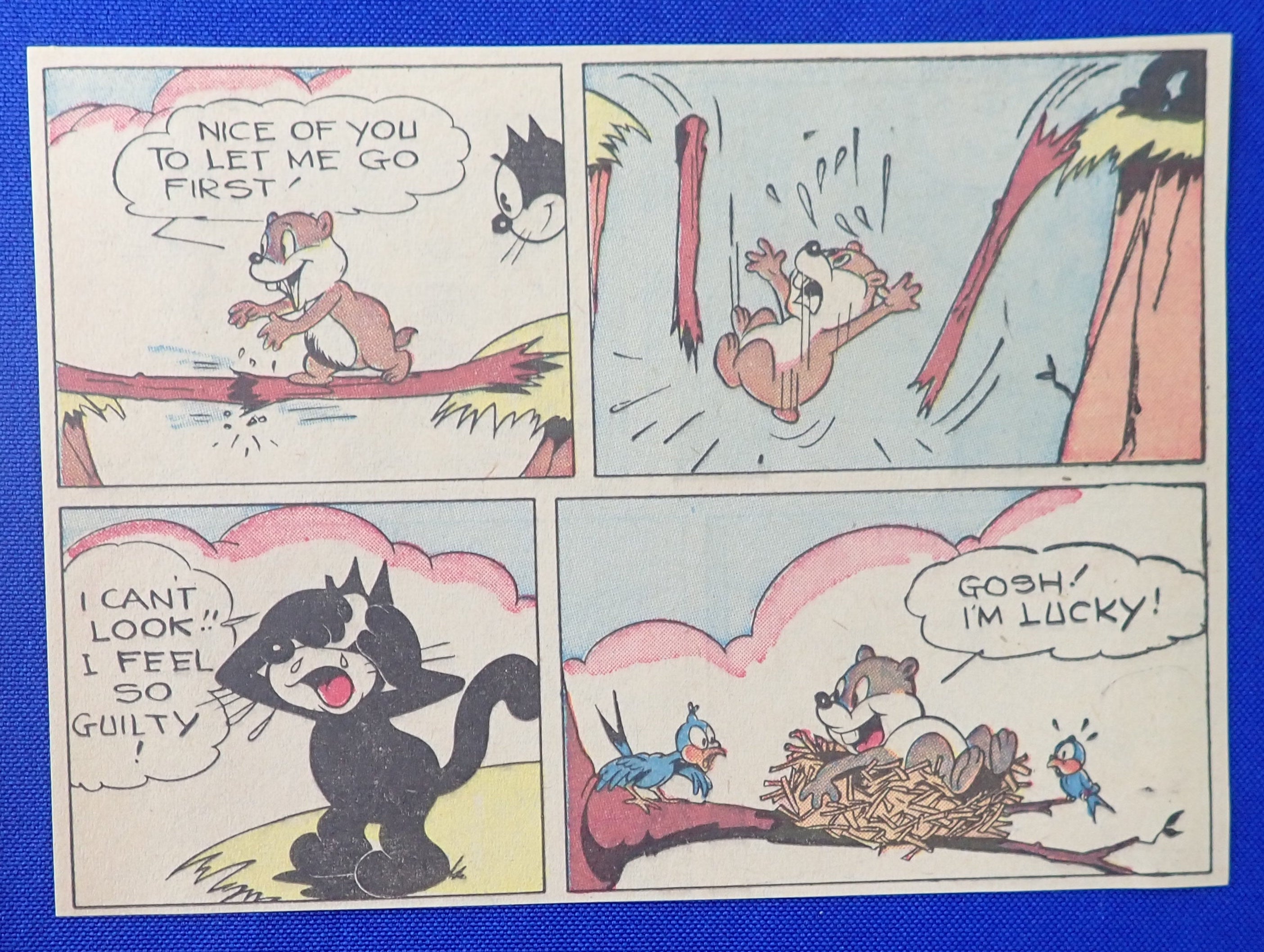 Felix the Cat Original Art From Joe Oriolo Comic Strip