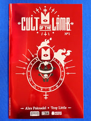 Cult of the Lamb #1 (2025) - Kickstarter Blood Red Foil Exclusive - NM (9.4)