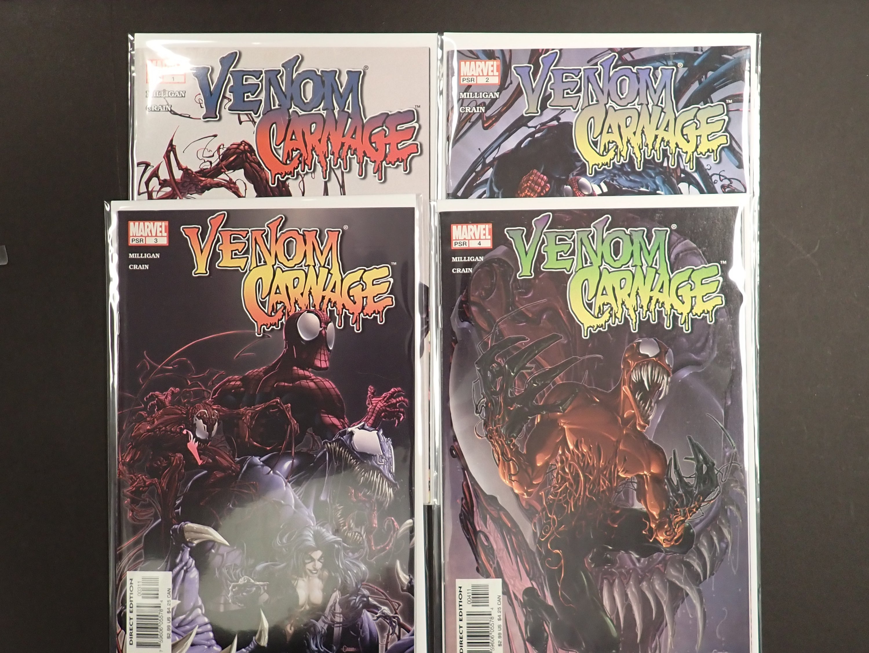 Venom vs Carnage #1-4 (2004)