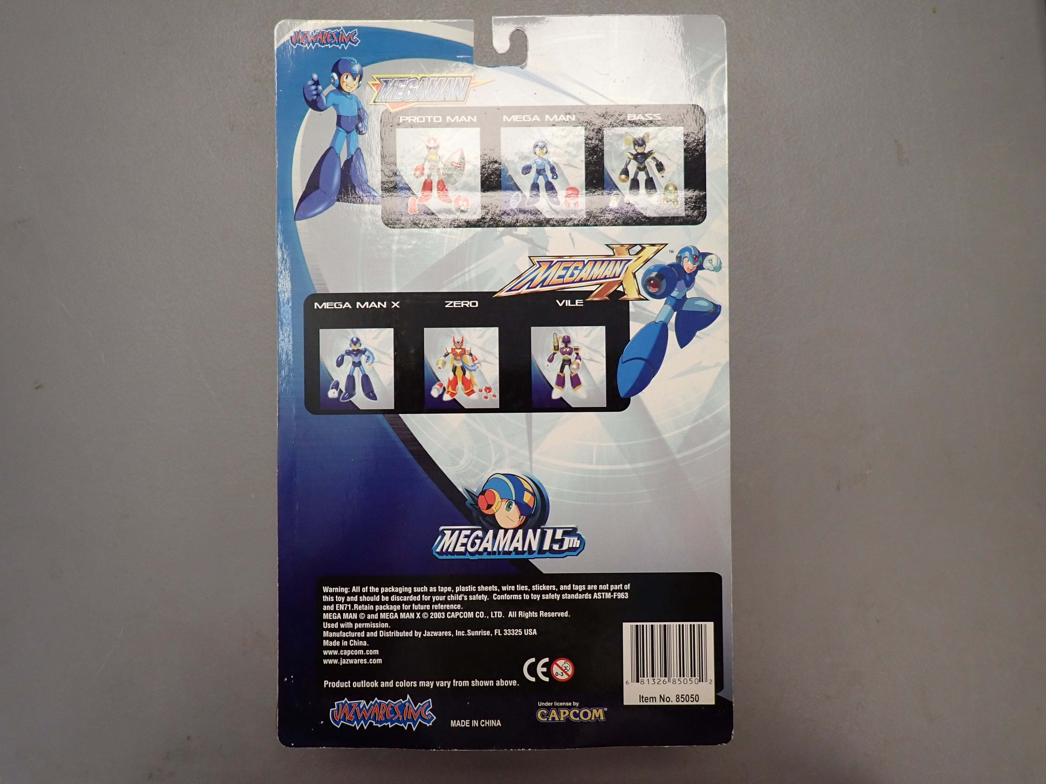 Mega Man X  (Jazwares Inc, 2003)