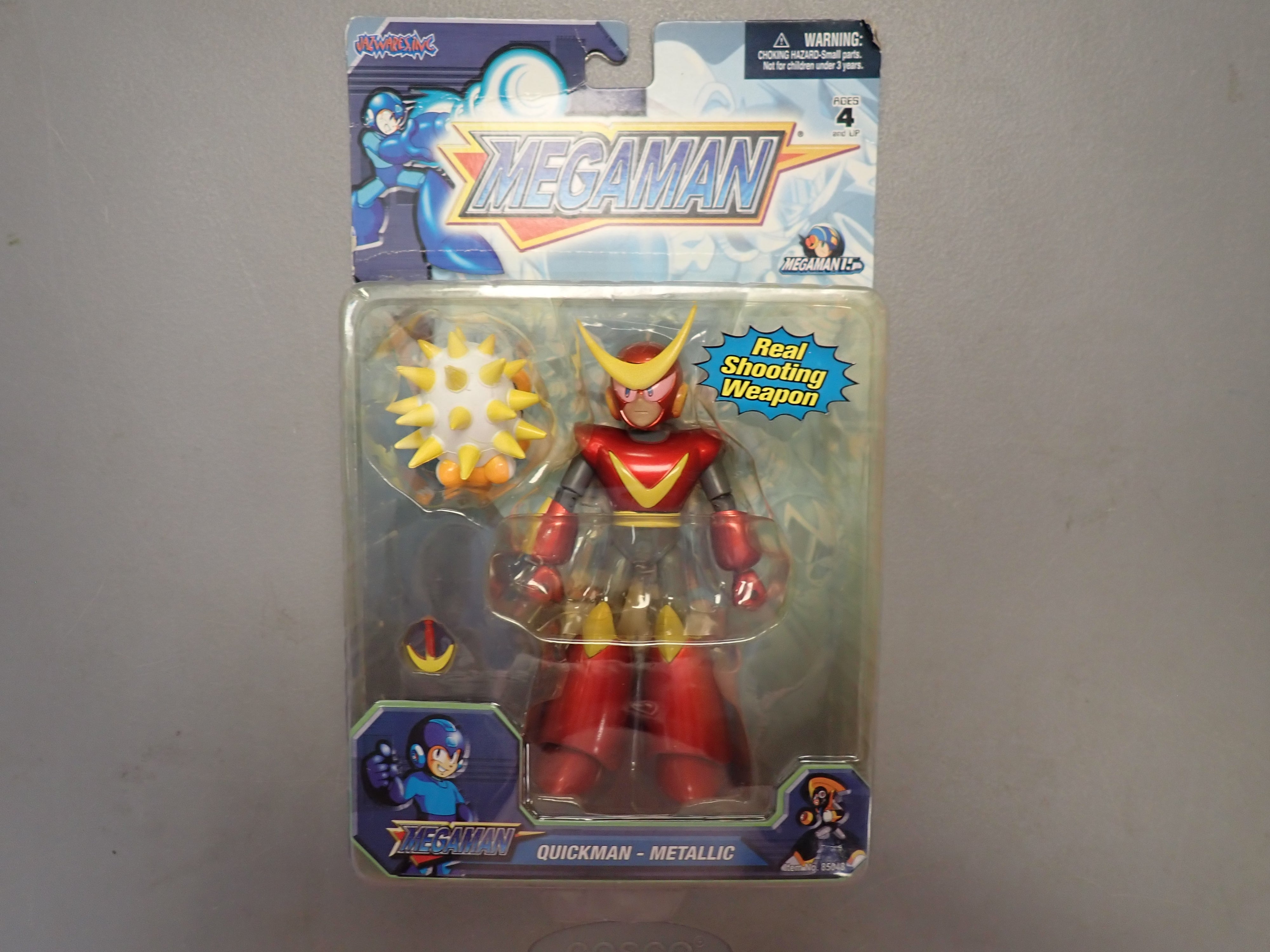 Mega Man X - Quickman - Metallic (Jazwares Inc, 2003)