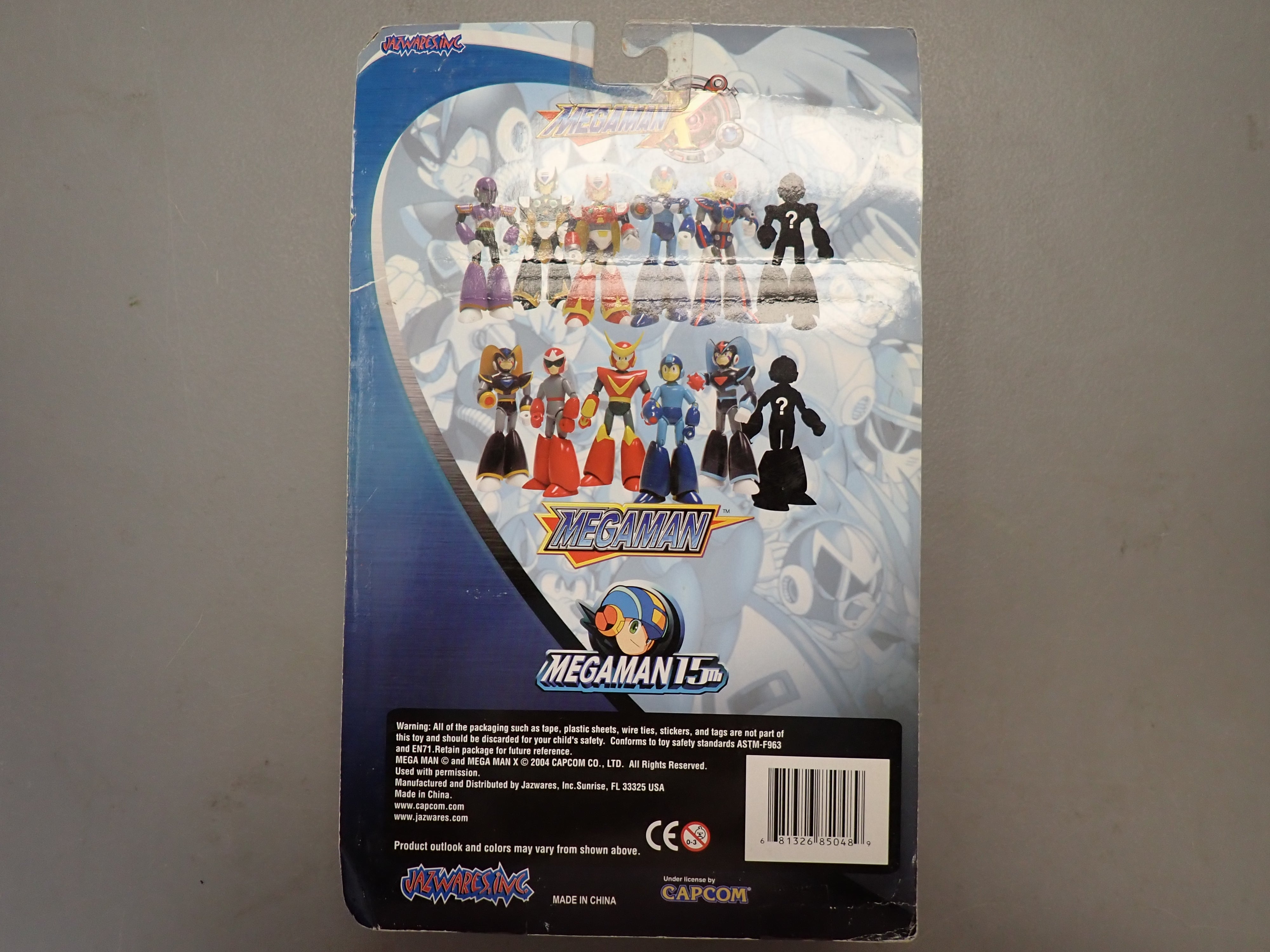 Mega Man X - Quickman - Metallic (Jazwares Inc, 2003)