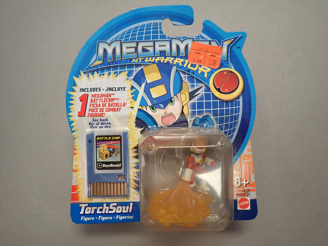 Mega Man NT Warrior - TorchSoul Mini (Mattel)