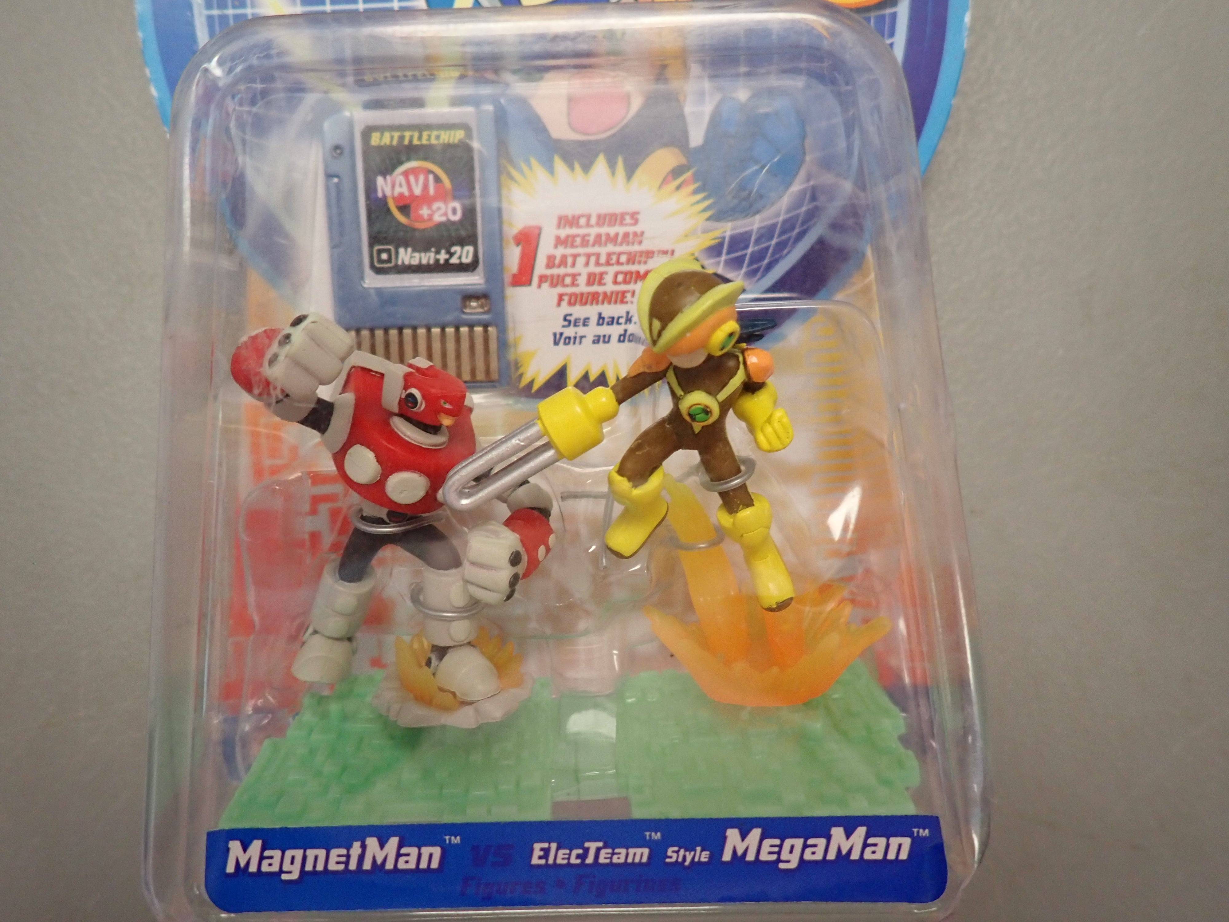 Mega Man NT Warrior Magnetman v Electeam MM