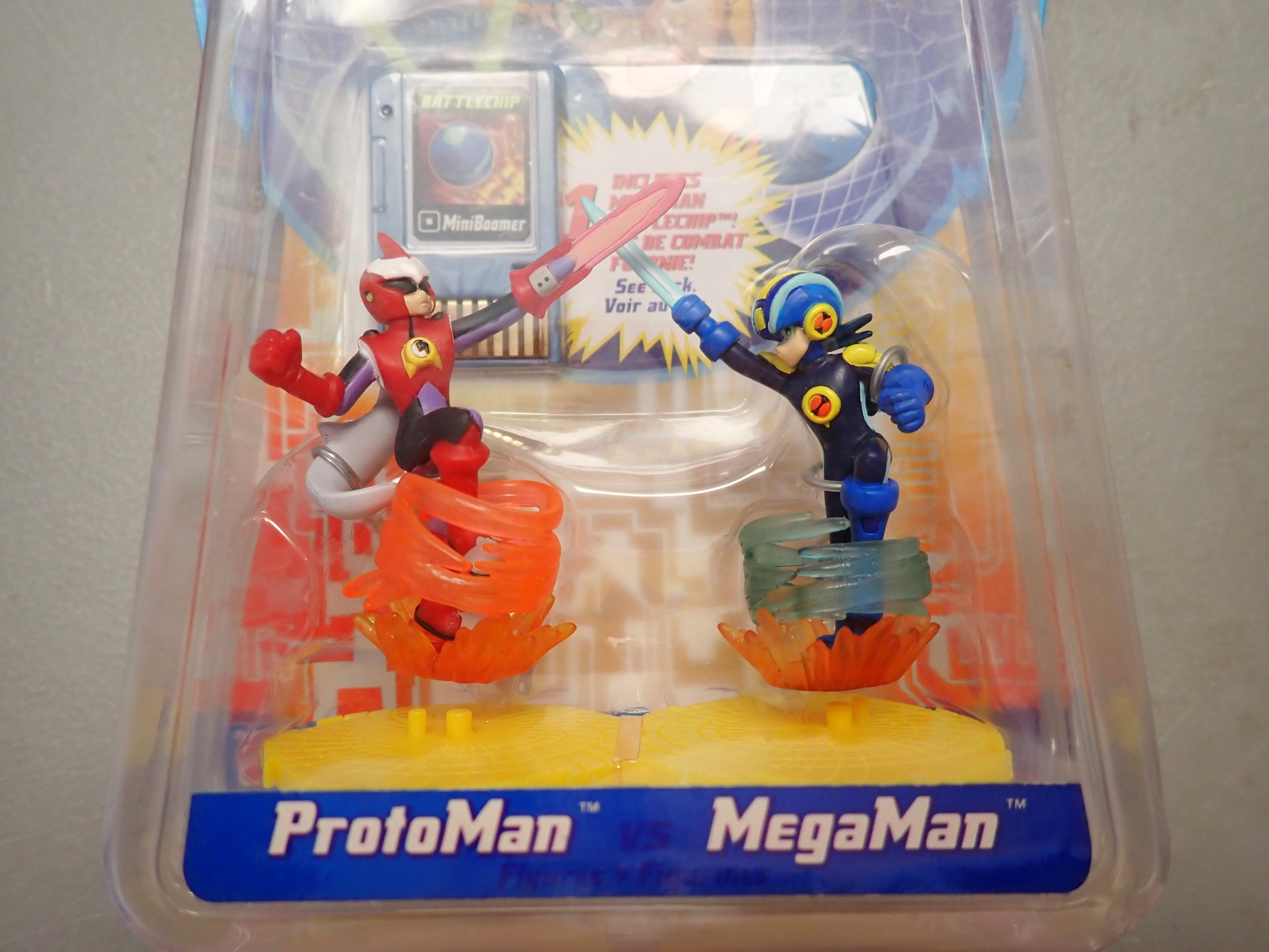 Mega Man NT Warrior Protoman v Megaman