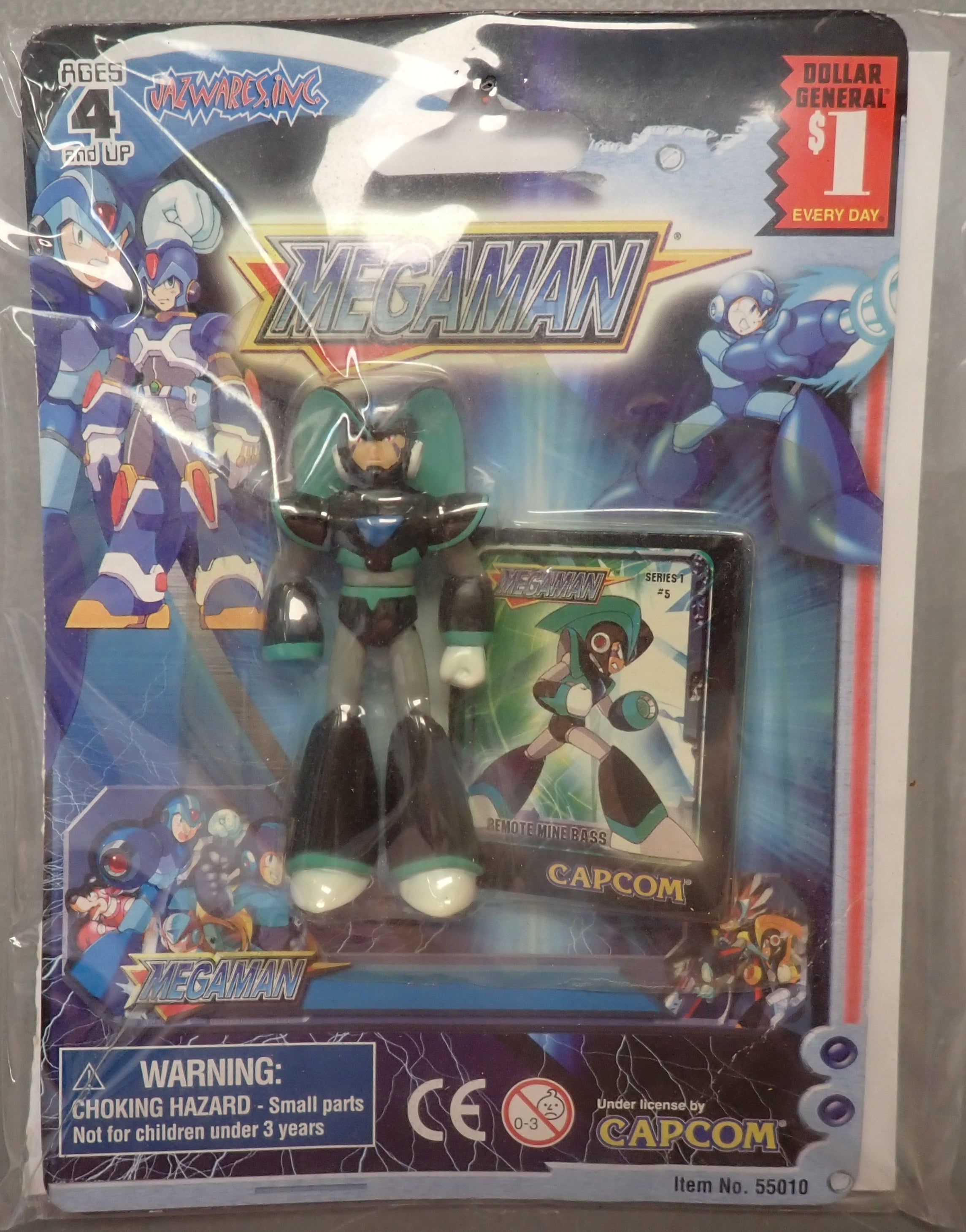 Mega Man - Remote Mine Bass Mini (Jazwares Inc, Dollar General)