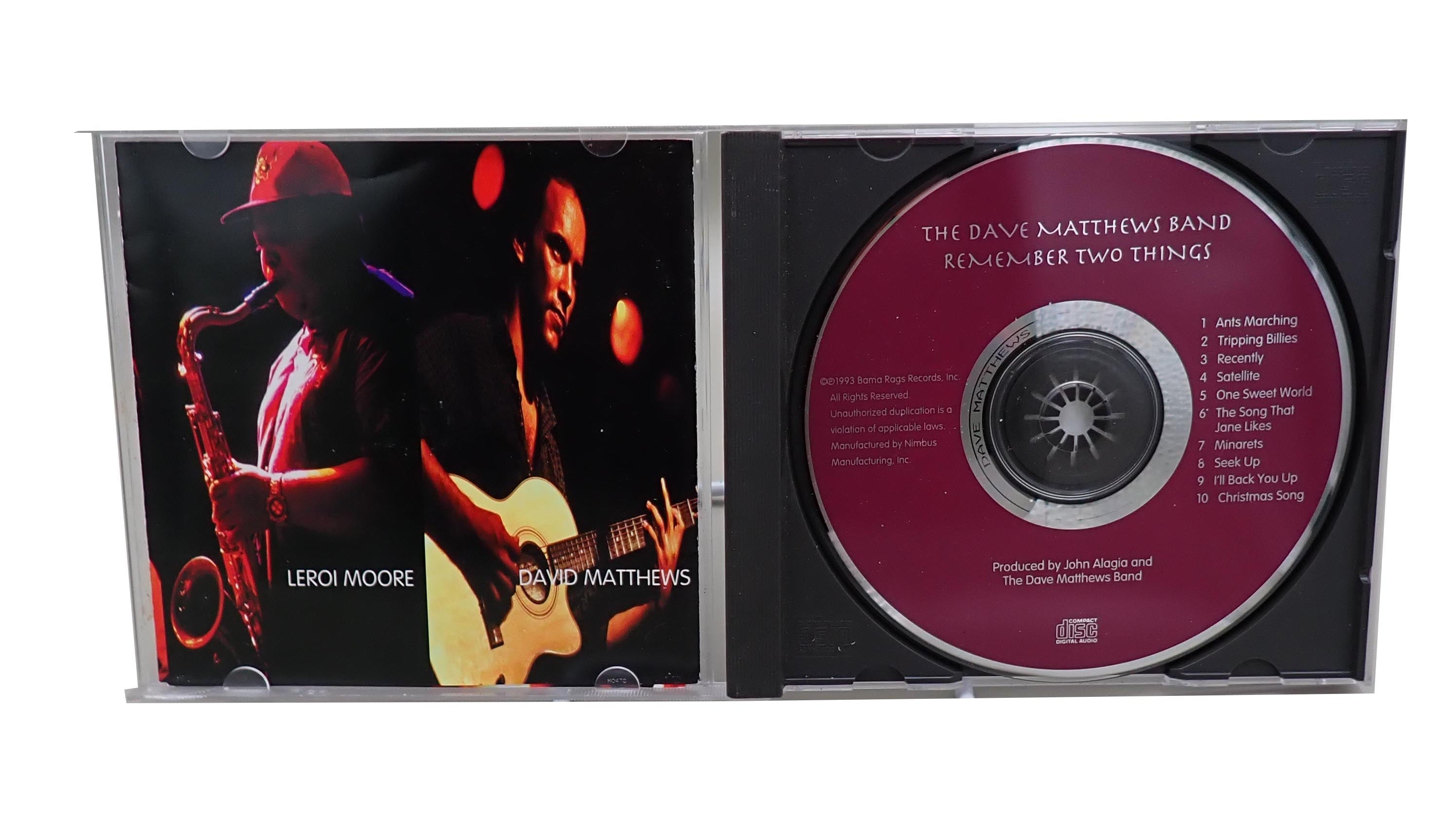 Dave Matthews Band - Remember Two Things - CD