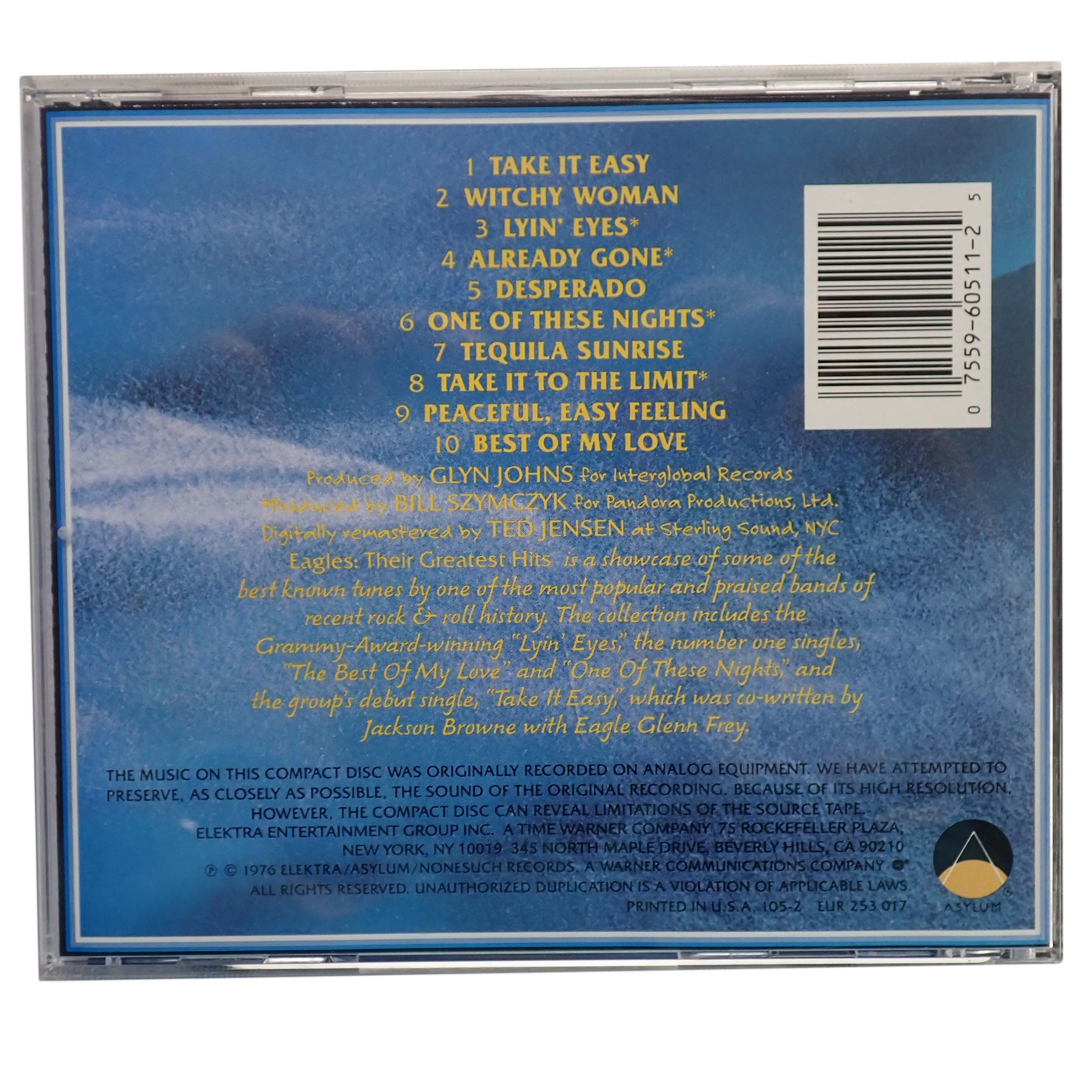 The Eagles - Their Greatest Hits - CD