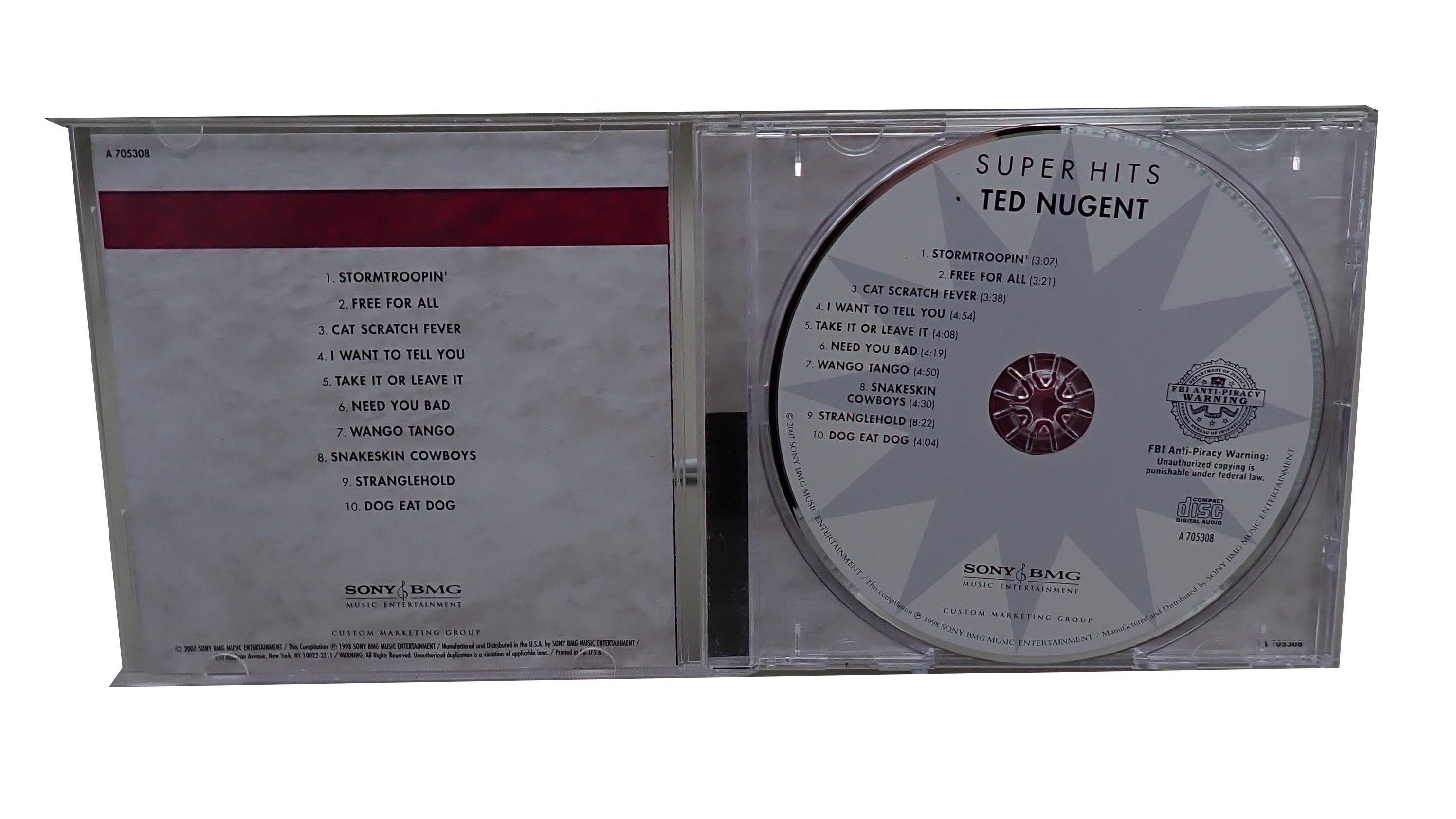 Ted Nugent - Super Hits - CD