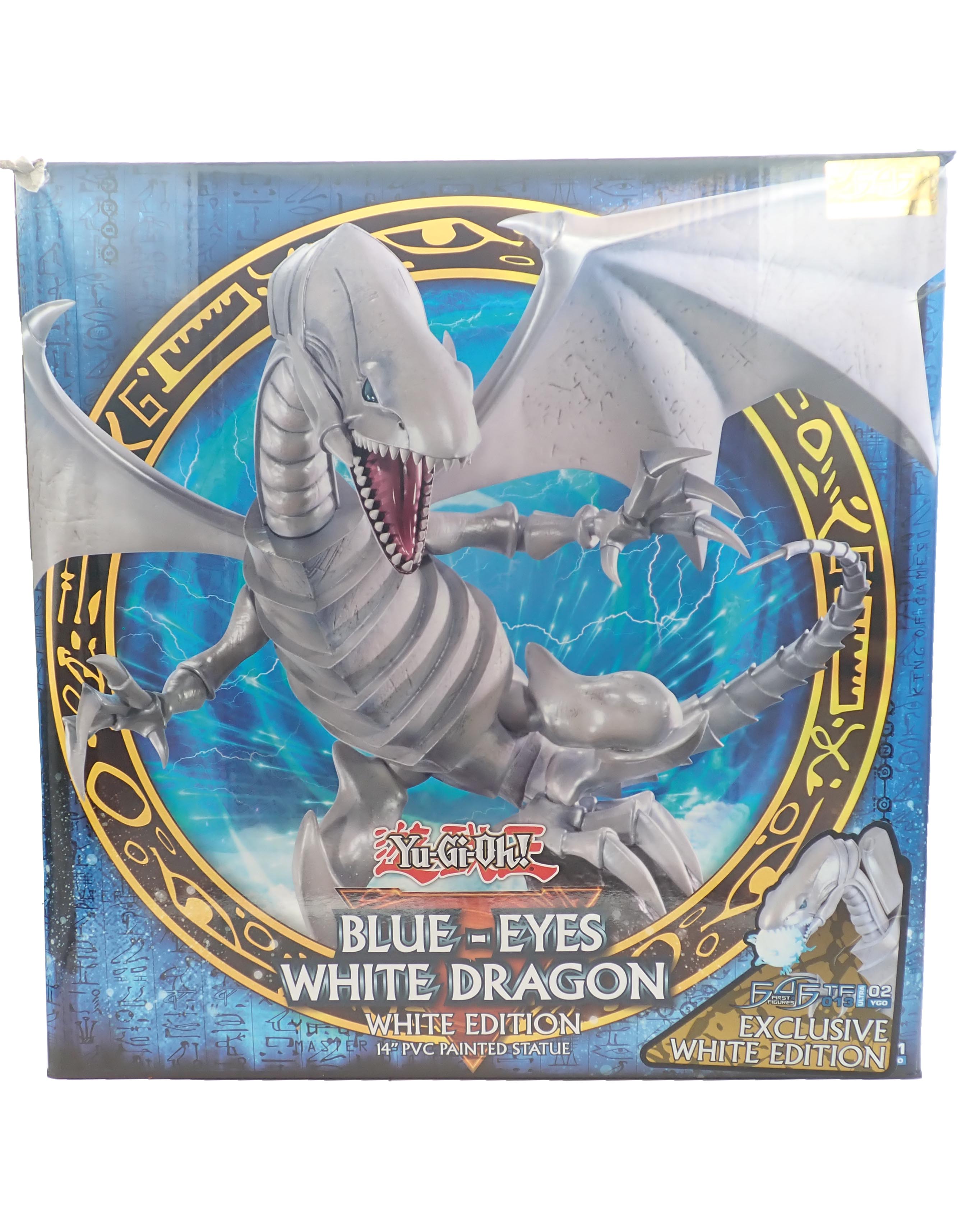 Blue Eyes White Dragon (White Edition) - Yu-Gi-Oh! Statue