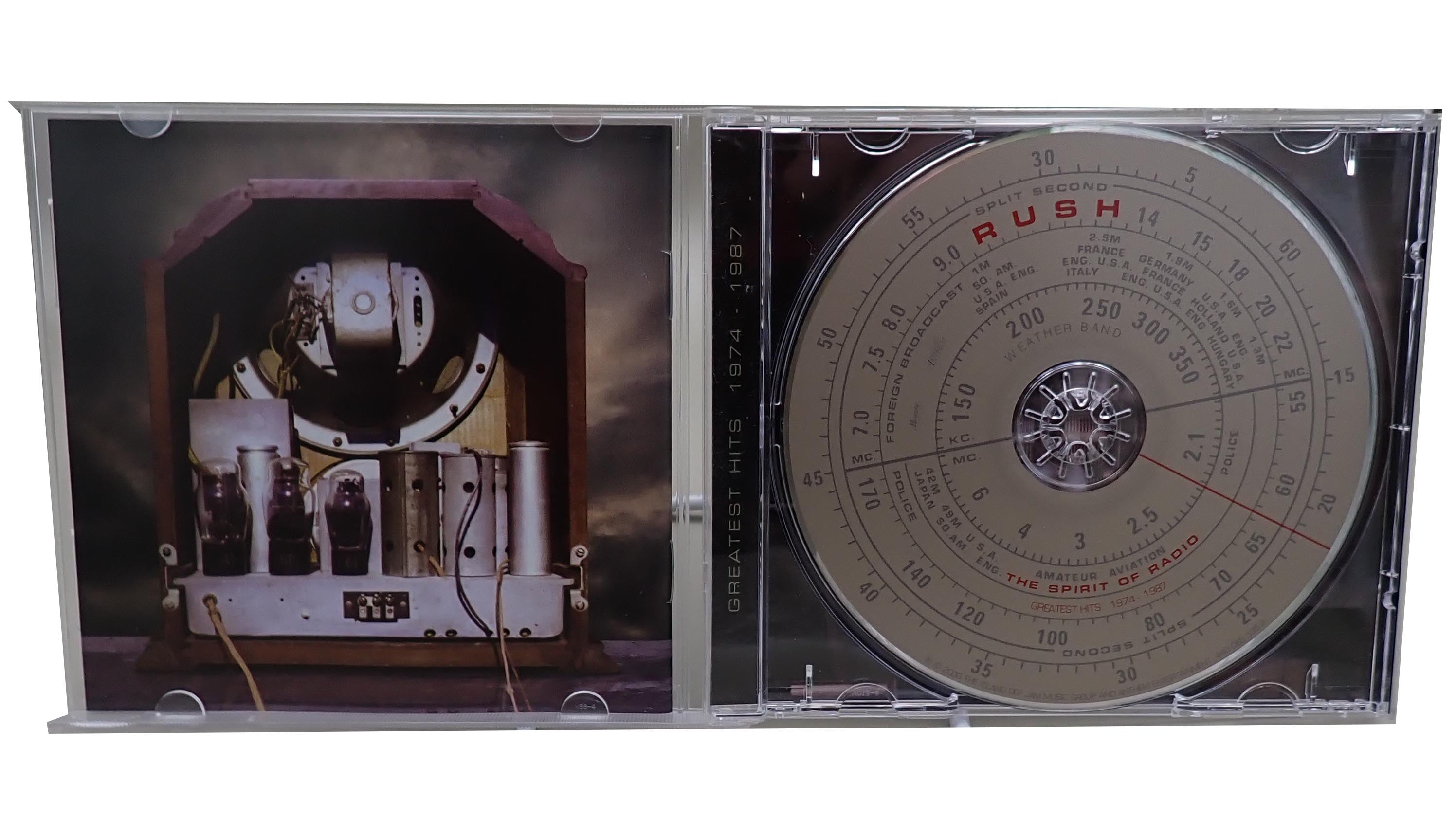 RUSH - The Spirit of Radio (Greatest Hits '74-87)- CD