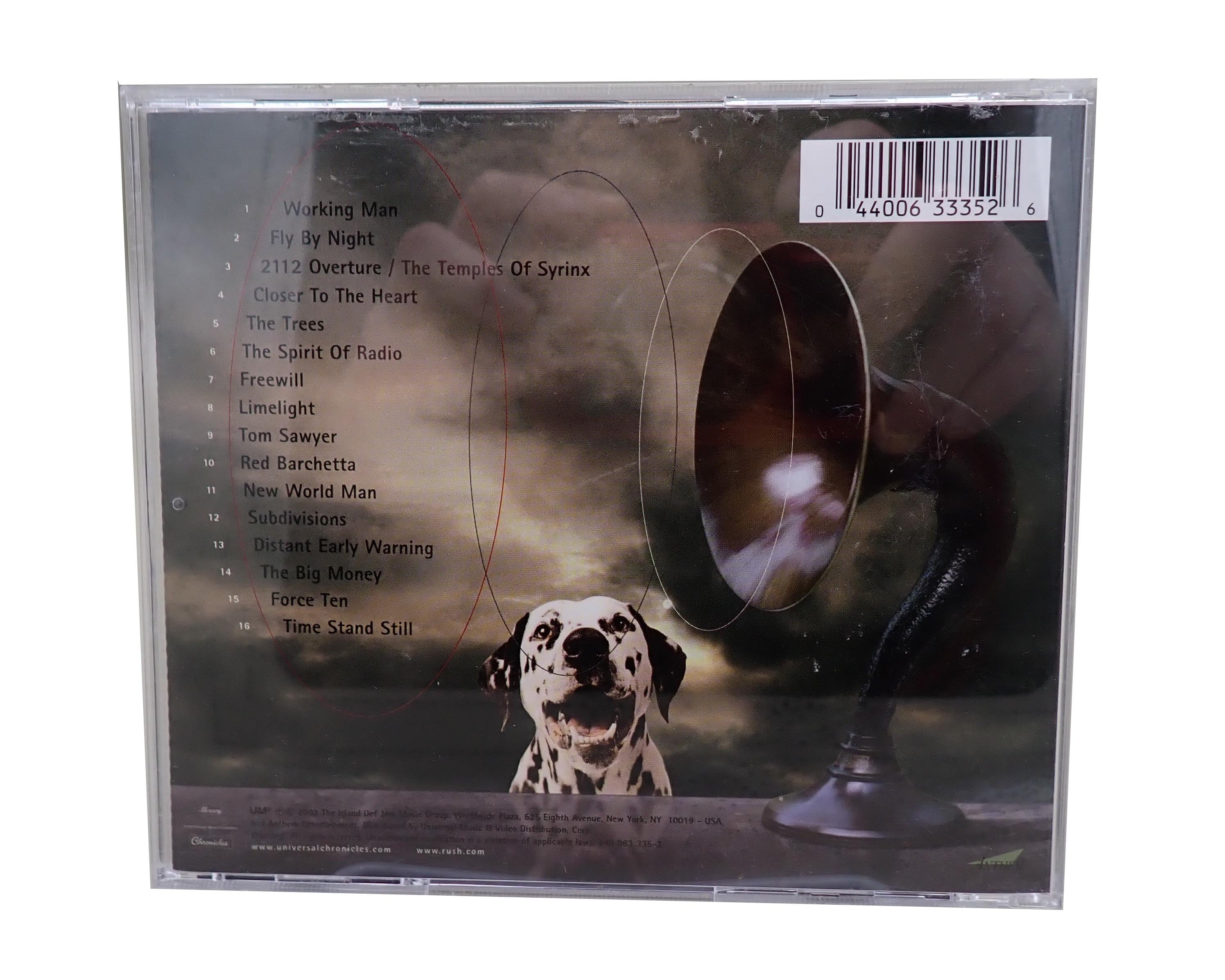 RUSH - The Spirit of Radio (Greatest Hits '74-87)- CD