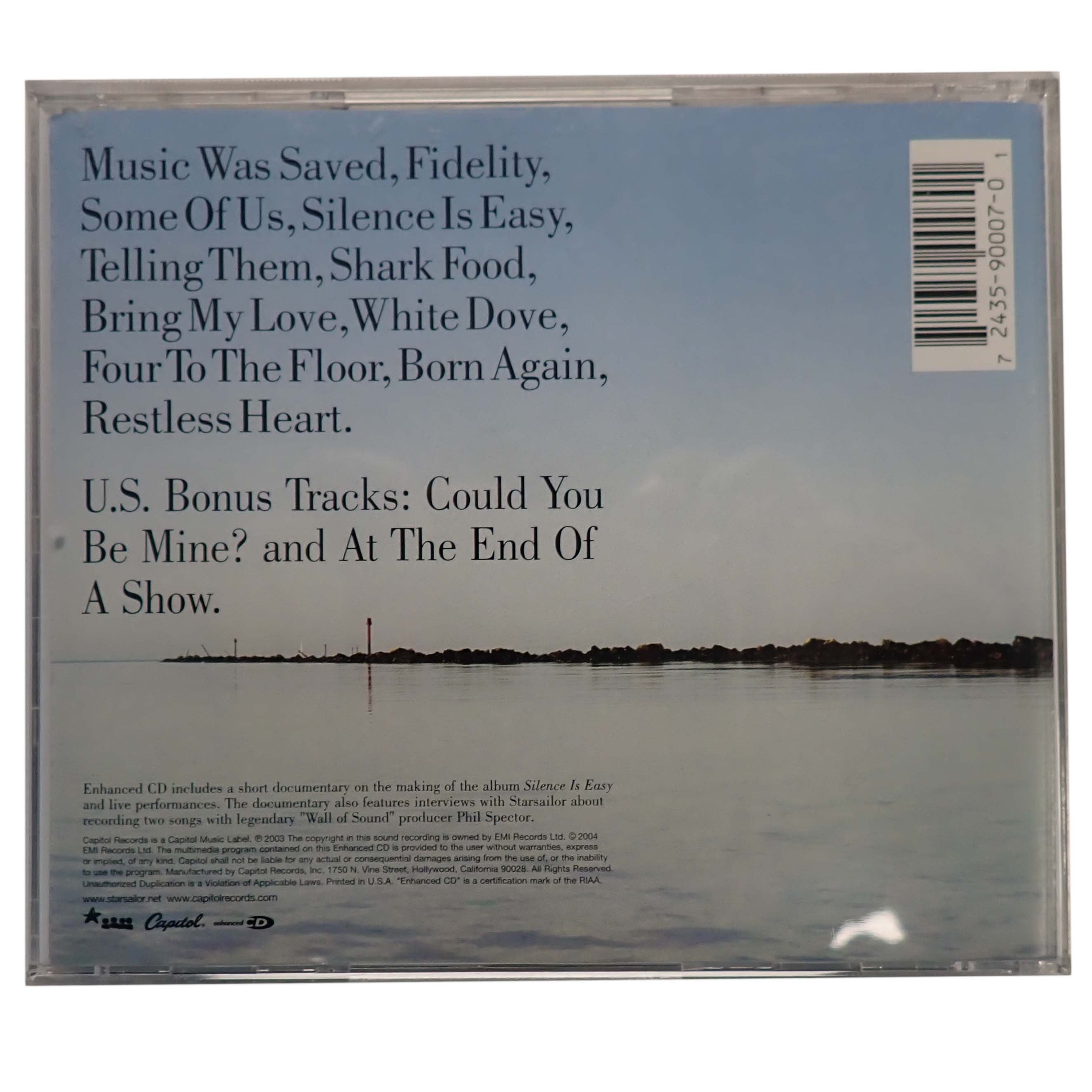 Star Sailor - Silence is Easy - CD