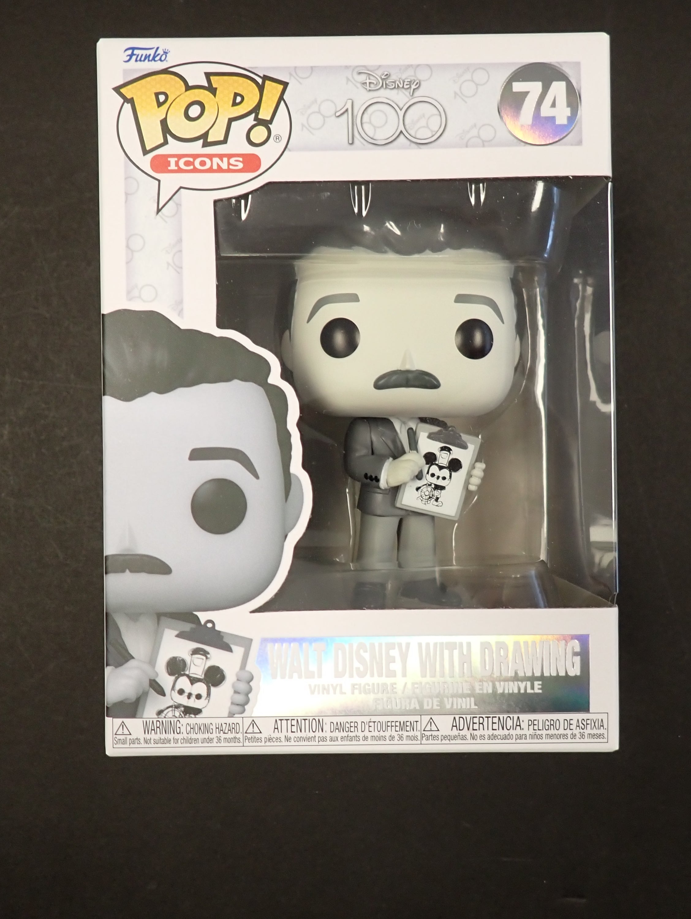 Walt Disney with Drawing - POP! #74