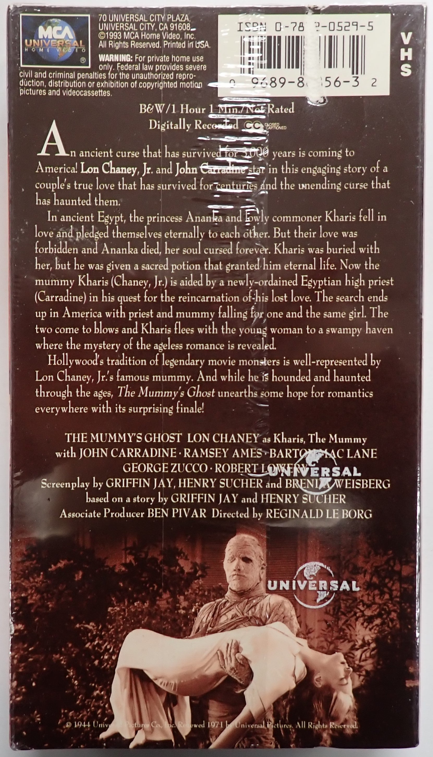 The Mummy's Ghost - VHS
