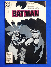 Batman #404-407 (1987) Year One Complete - FN+ (6.5)