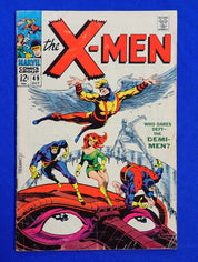 X-Men #49 (1968) - VG (4.0) - 1st Lorna Dane & Mesmero