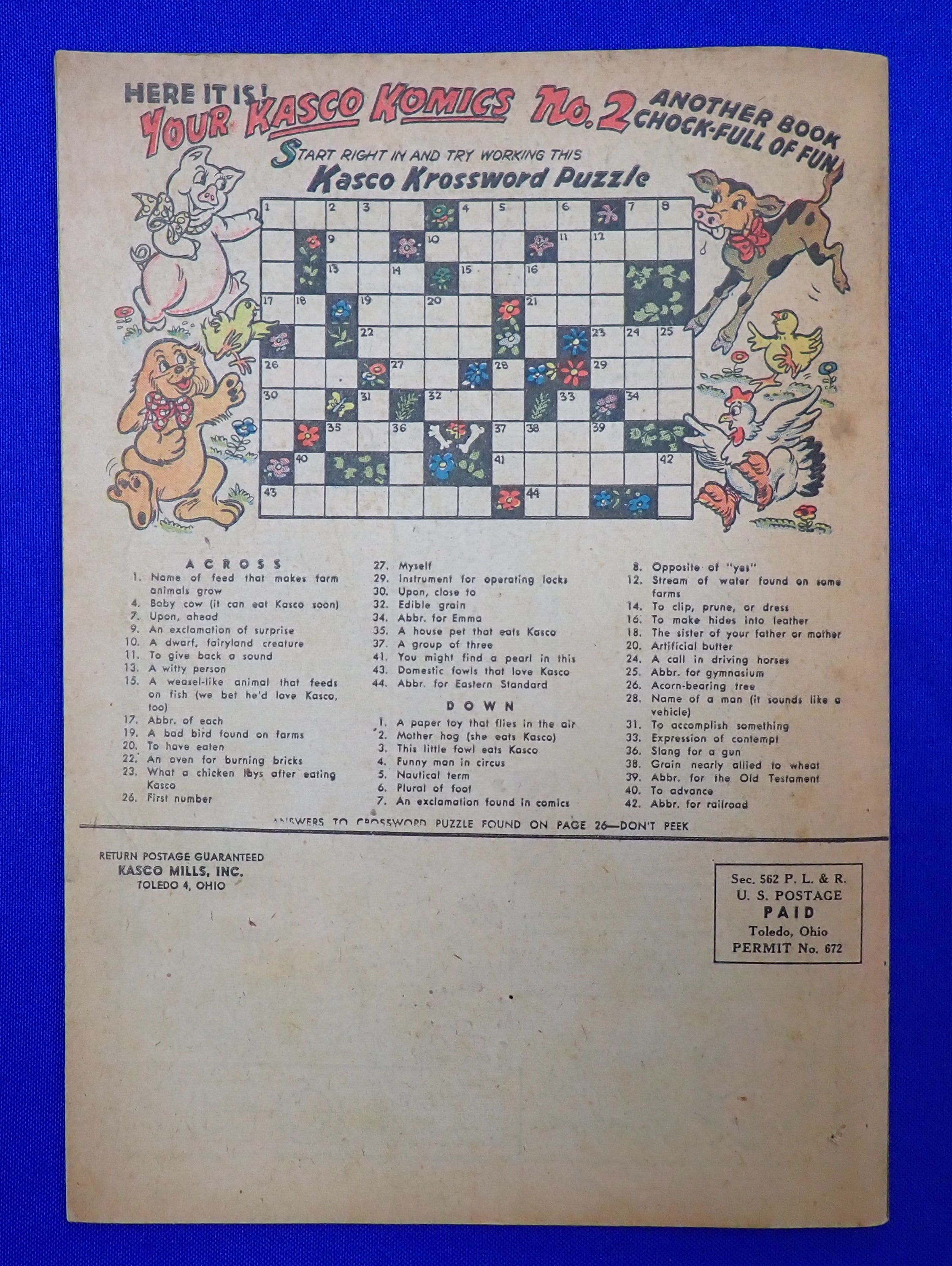Kasco Komics #2 (1949) - FN+ (6.5)