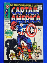 Load image into Gallery viewer, Captain America #100 (1968) - VG (4.0) - 1st Solo Captain America Series
