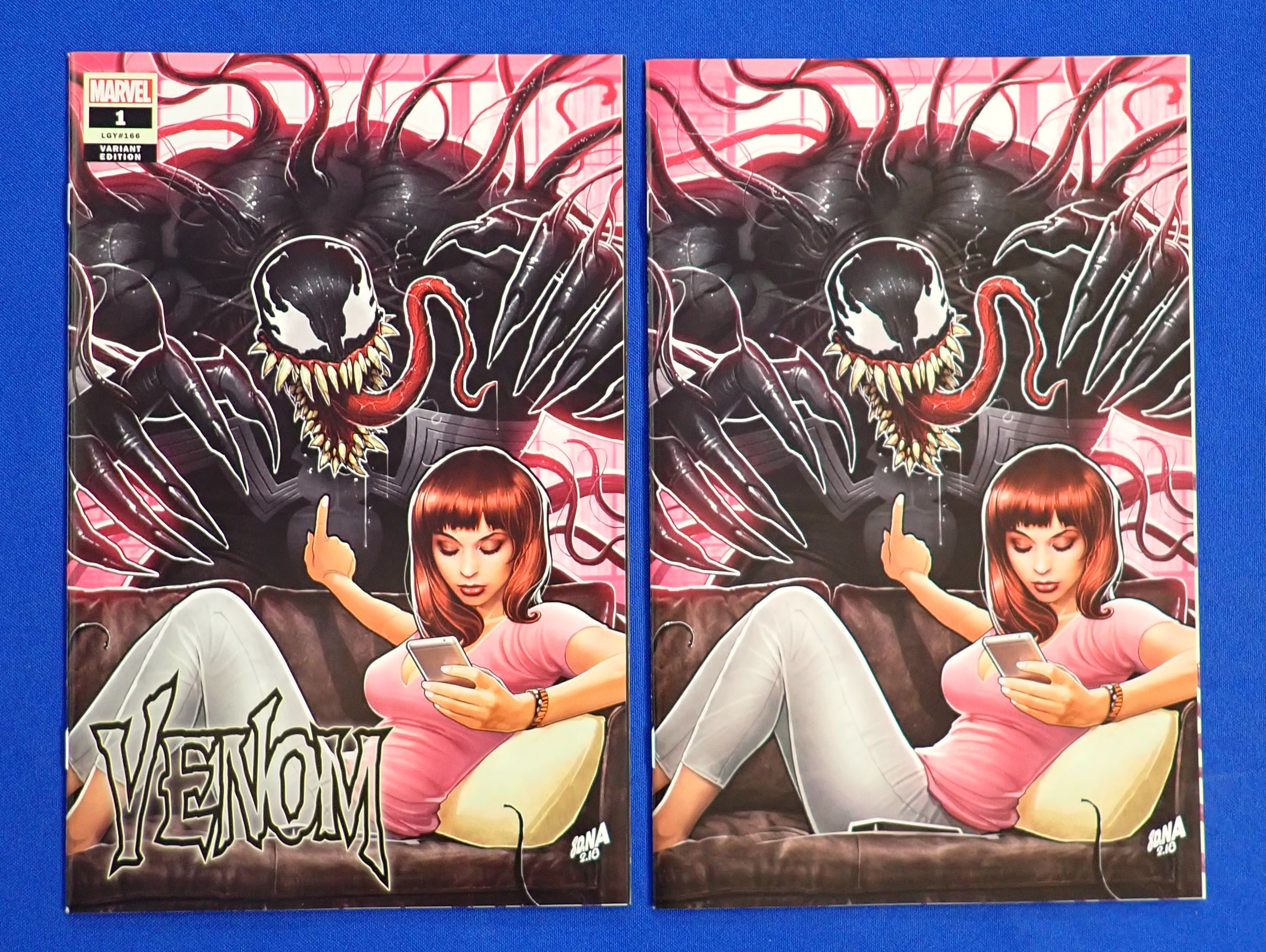 Venom #1 (2018) David Nakayama Set KRS Comics Exclusive Virgin Variant - NM (9.4)