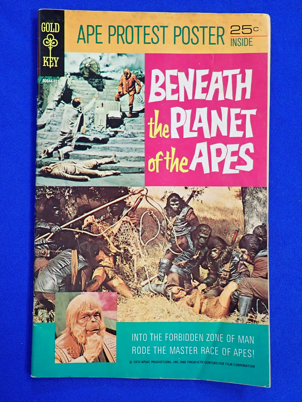 Beneath the Planet of the Apes (1970) - VG- (3.5) - 1st Planet of the Apes