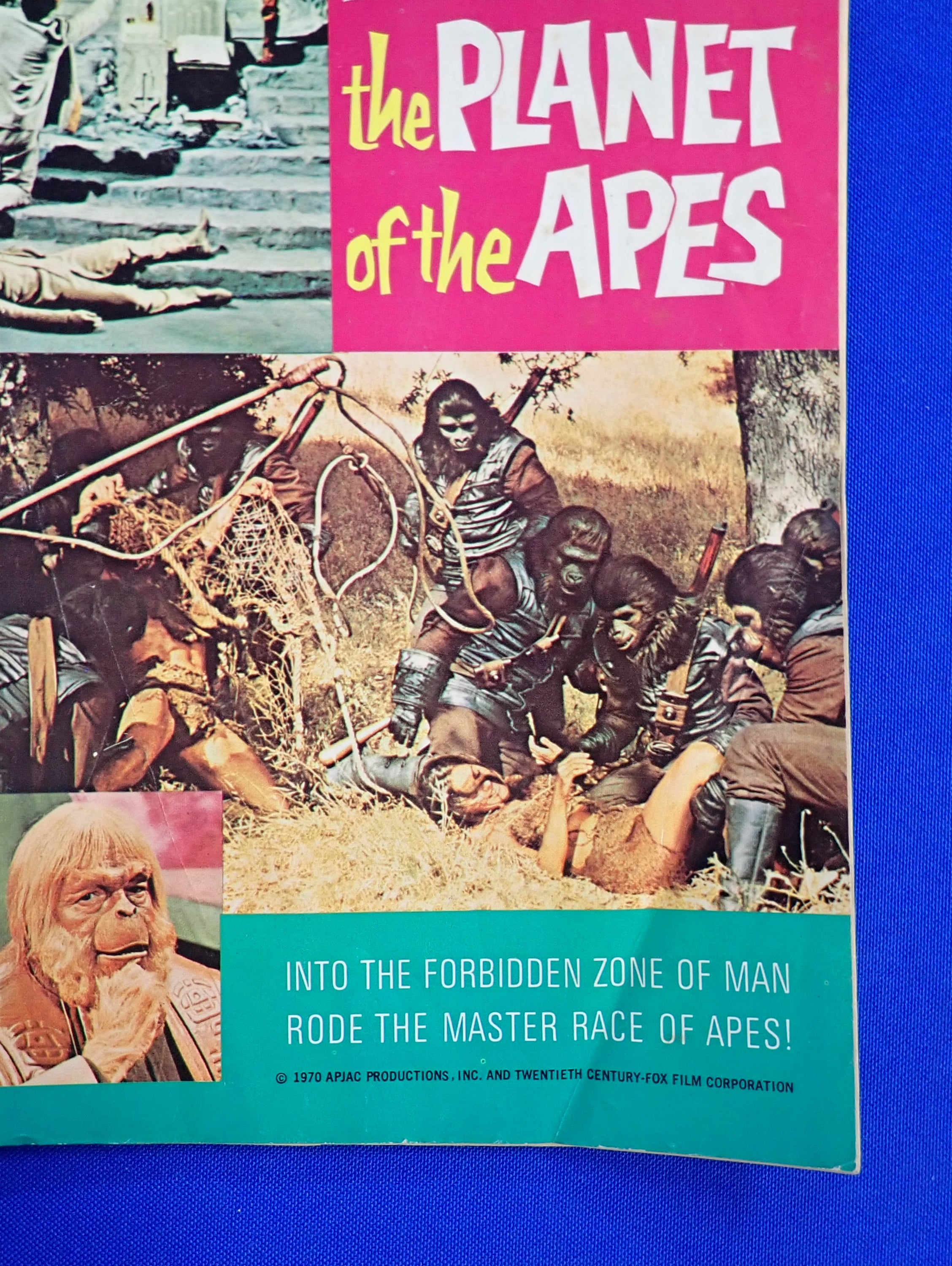 Beneath the Planet of the Apes (1970) - VG- (3.5) - 1st Planet of the Apes