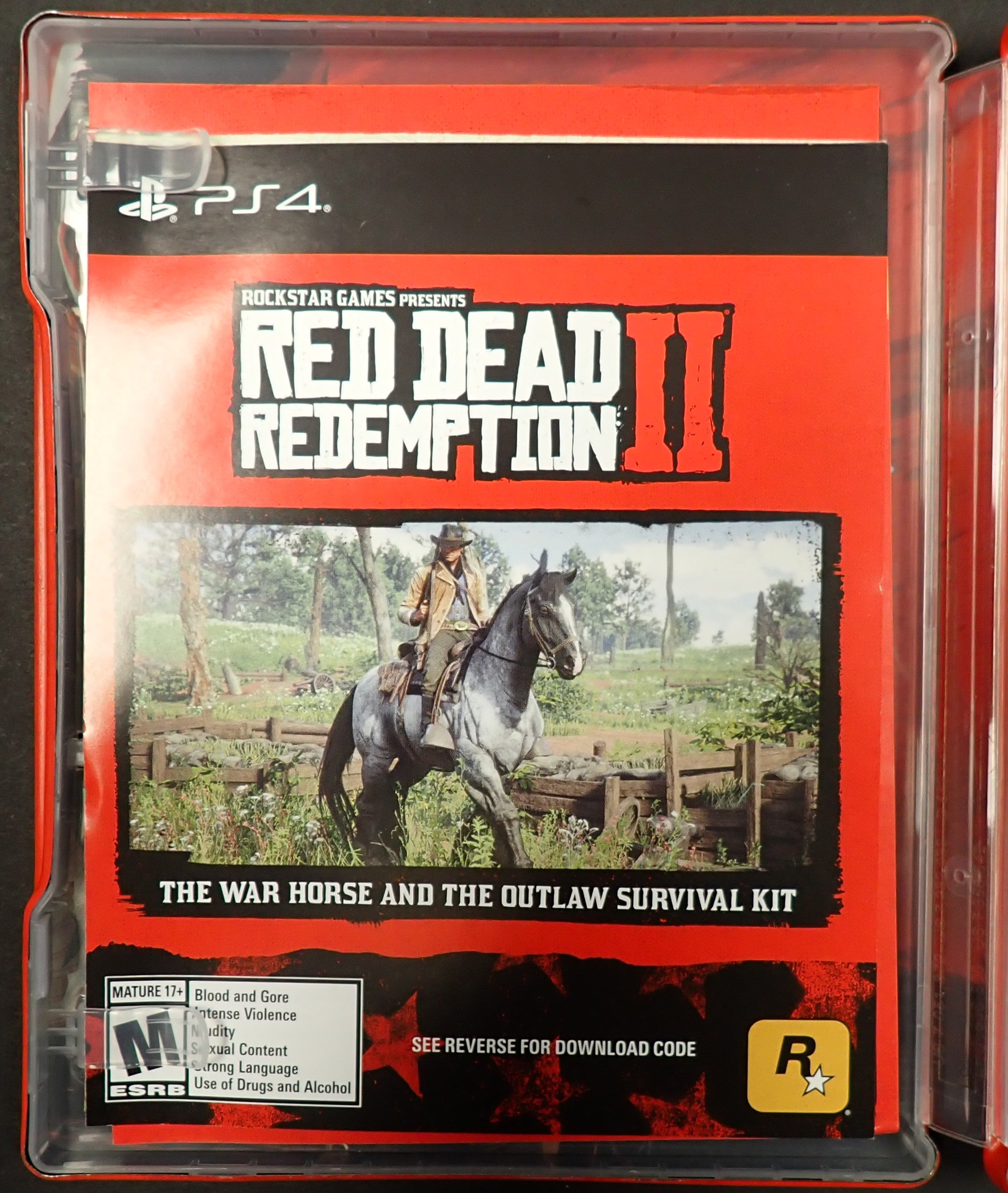 Red Dead Redemption II: Steelbook - PS4
