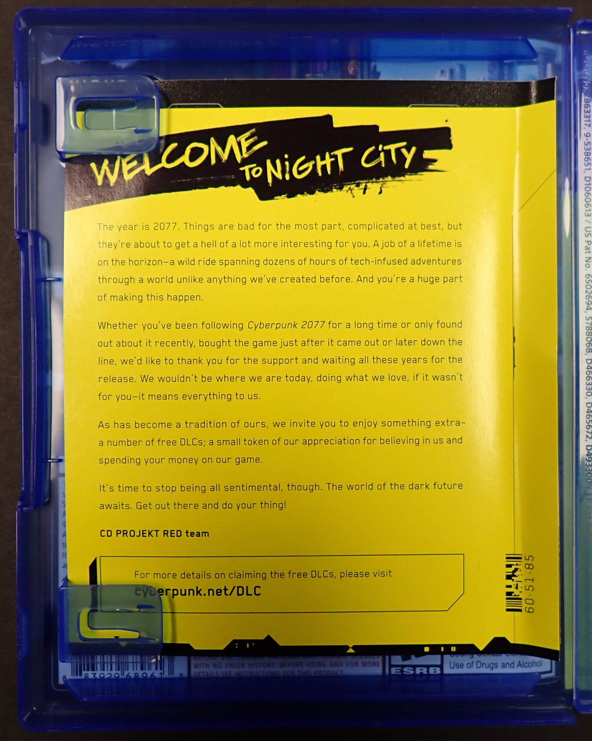 Cyberpunk 2077 + Steelbook - PS4