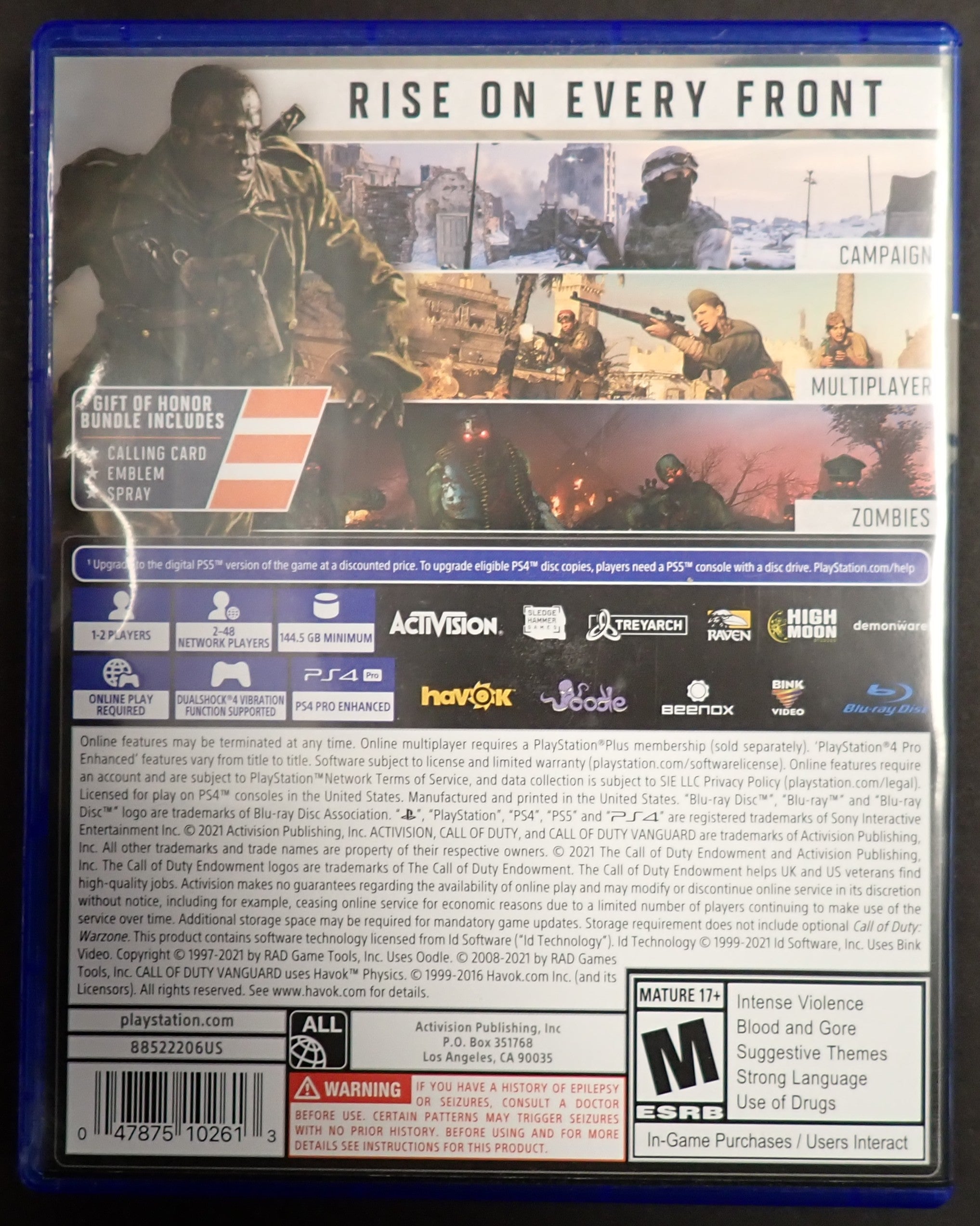Call of Duty: Vanguard - PS4