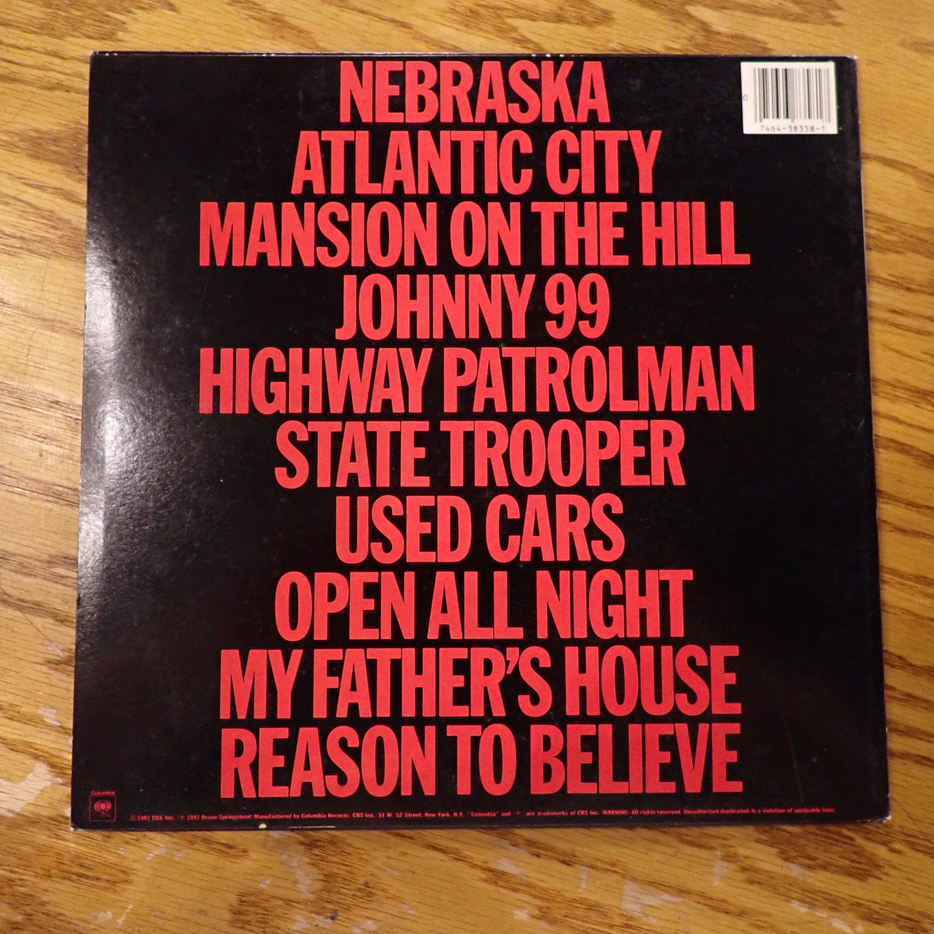 Bruce Springsteen - Nebraska