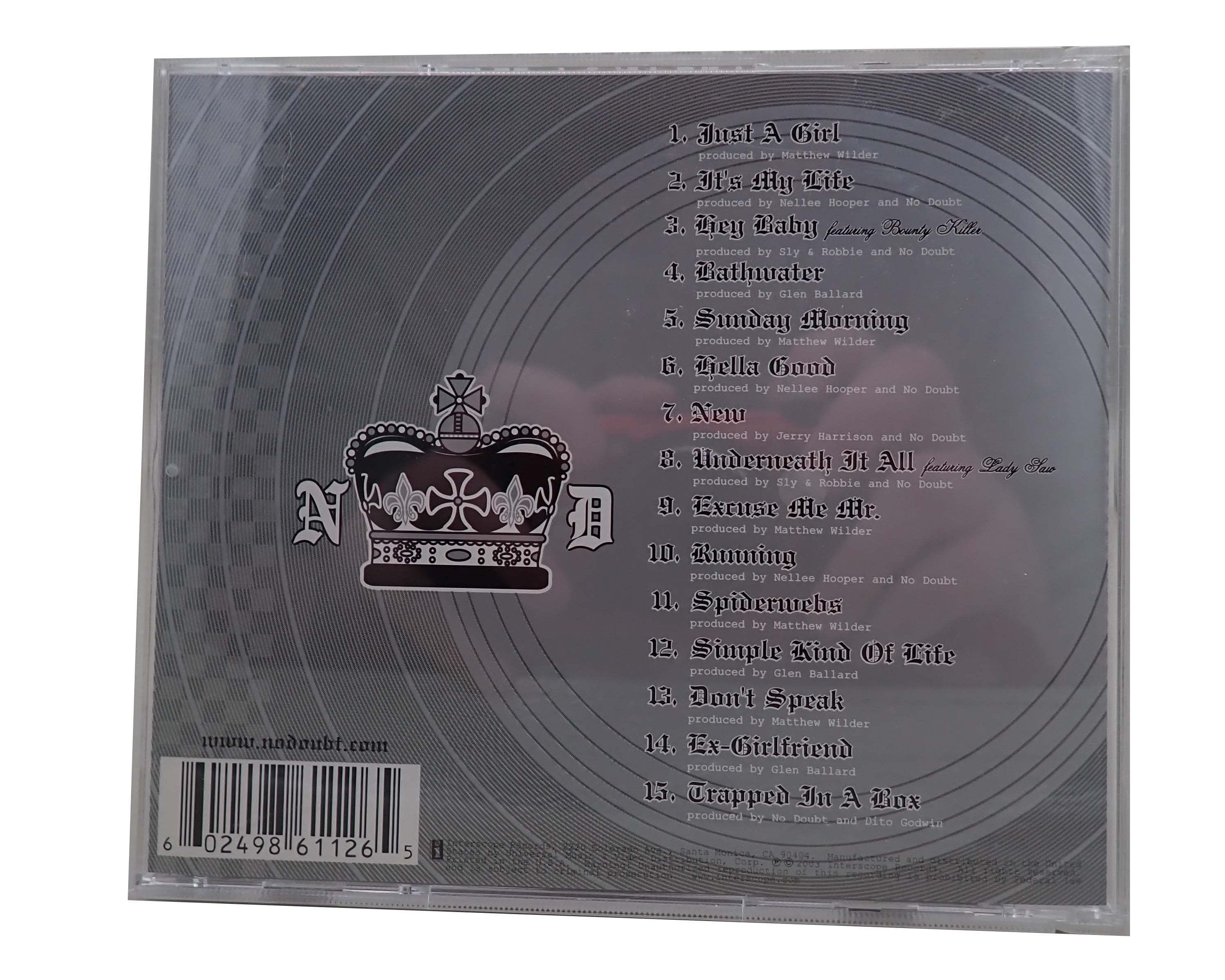 No Doubt - The Singles (1992-2003)  - CD