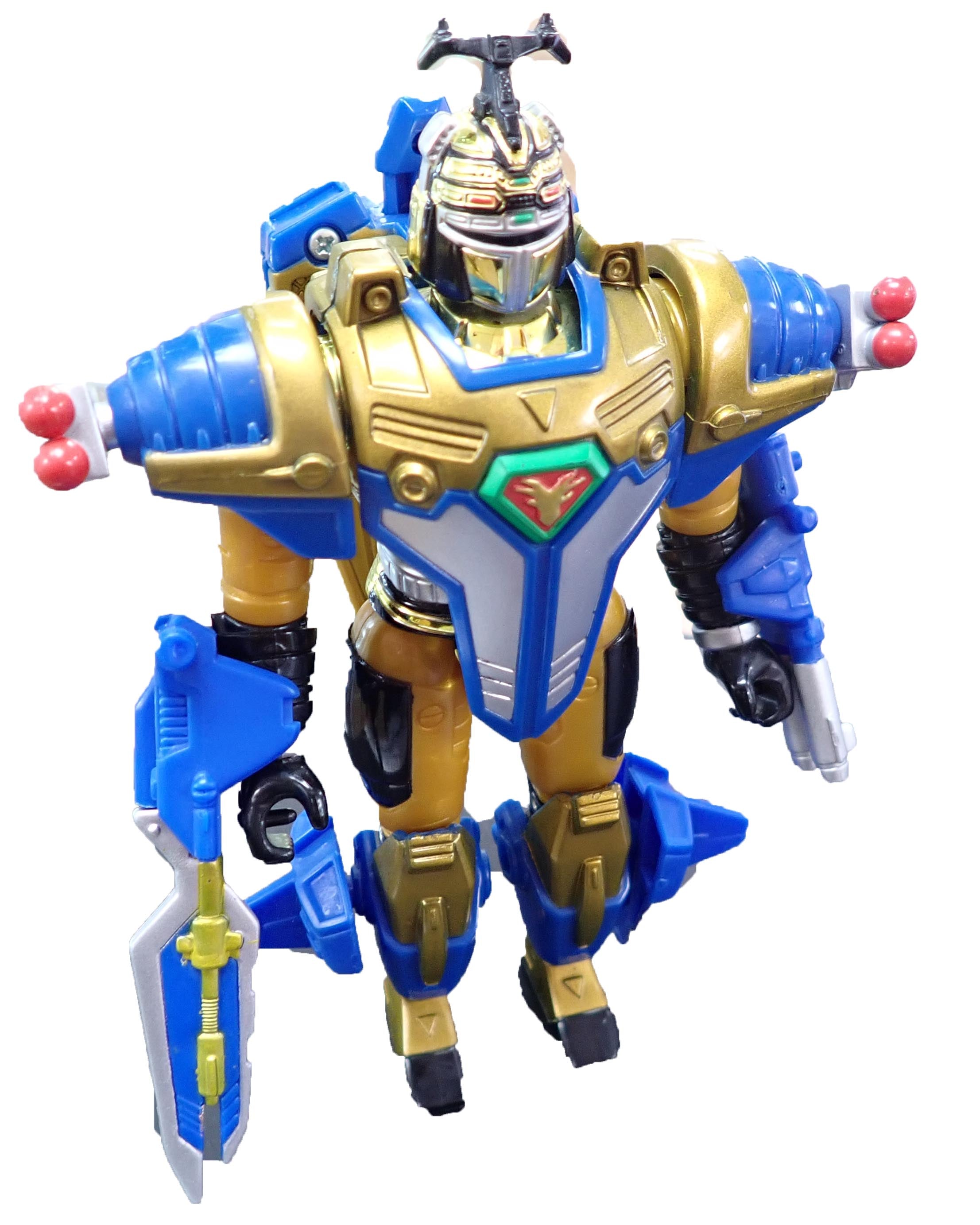 Mega Spectra Beetleborg Chromium Gold