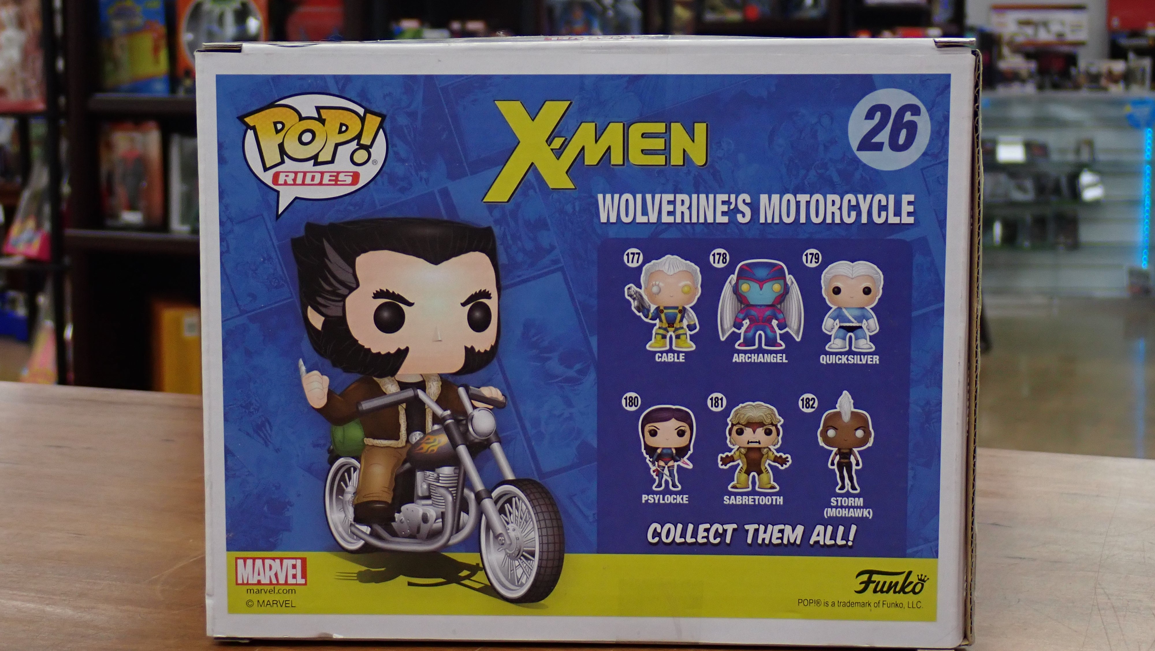Wolverine's Motorcycle - POP! #26