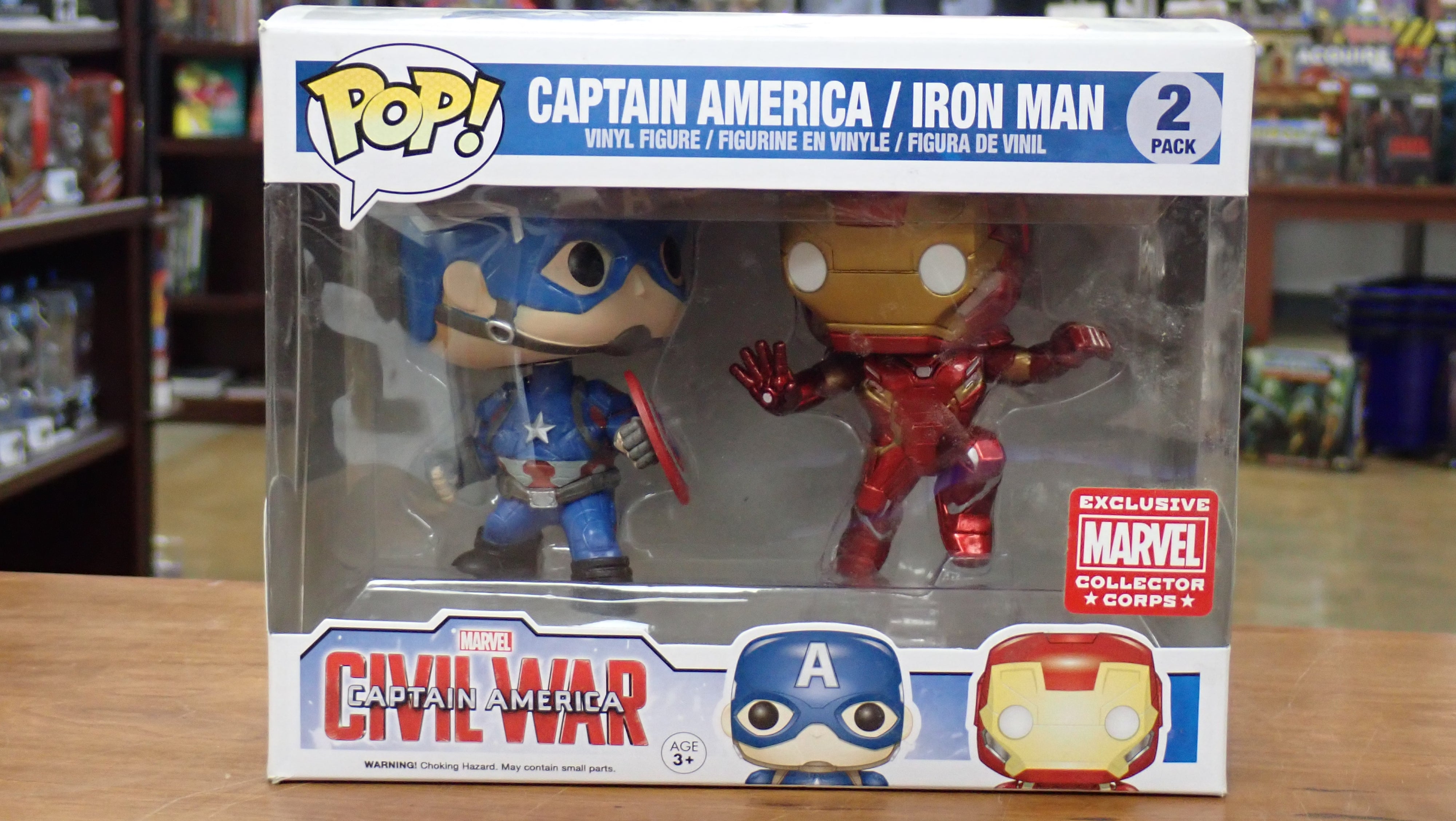 Captain America / Iron Man - POP! 2 Pack