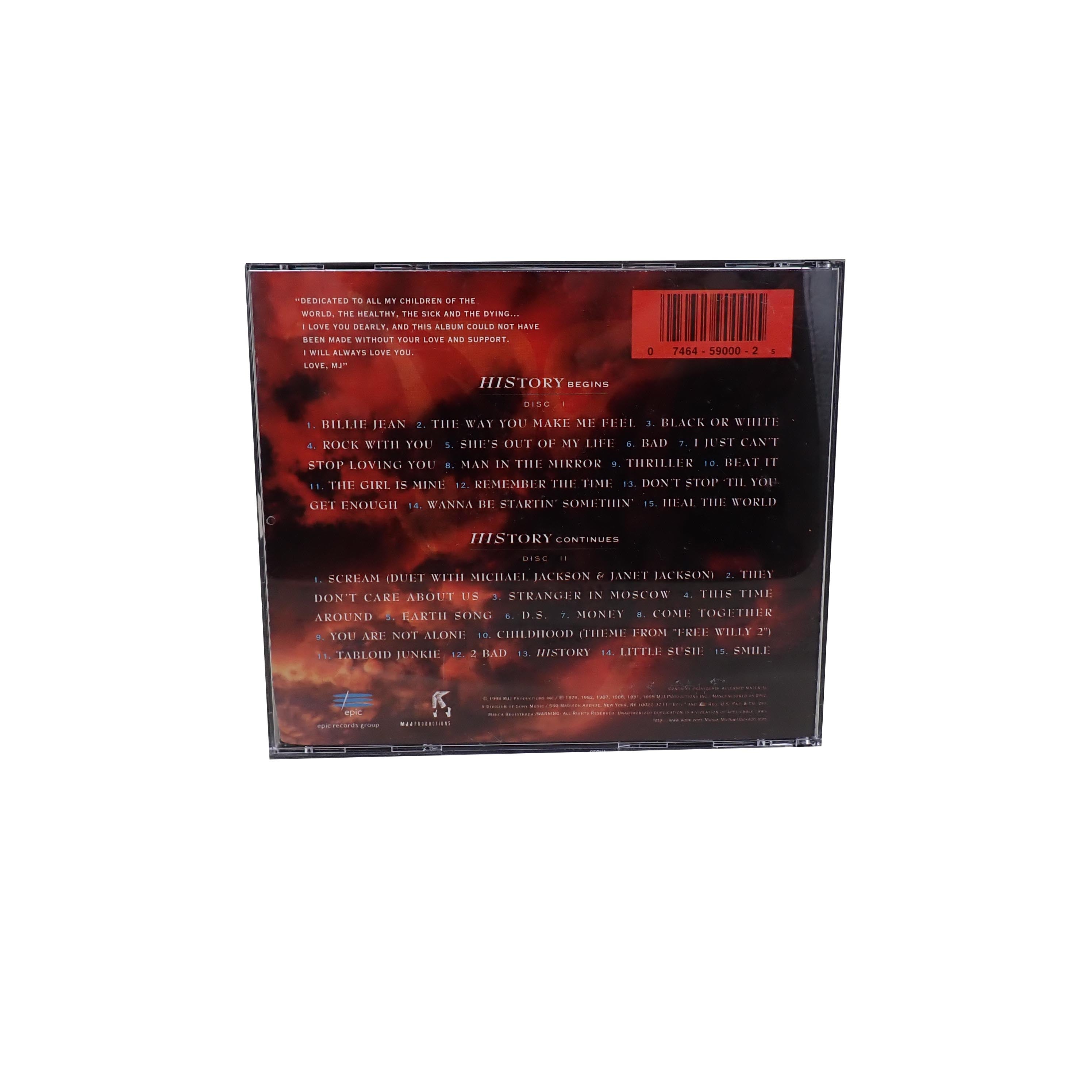 Michael Jackson - History: Past, Present and Future Book 1  - CD