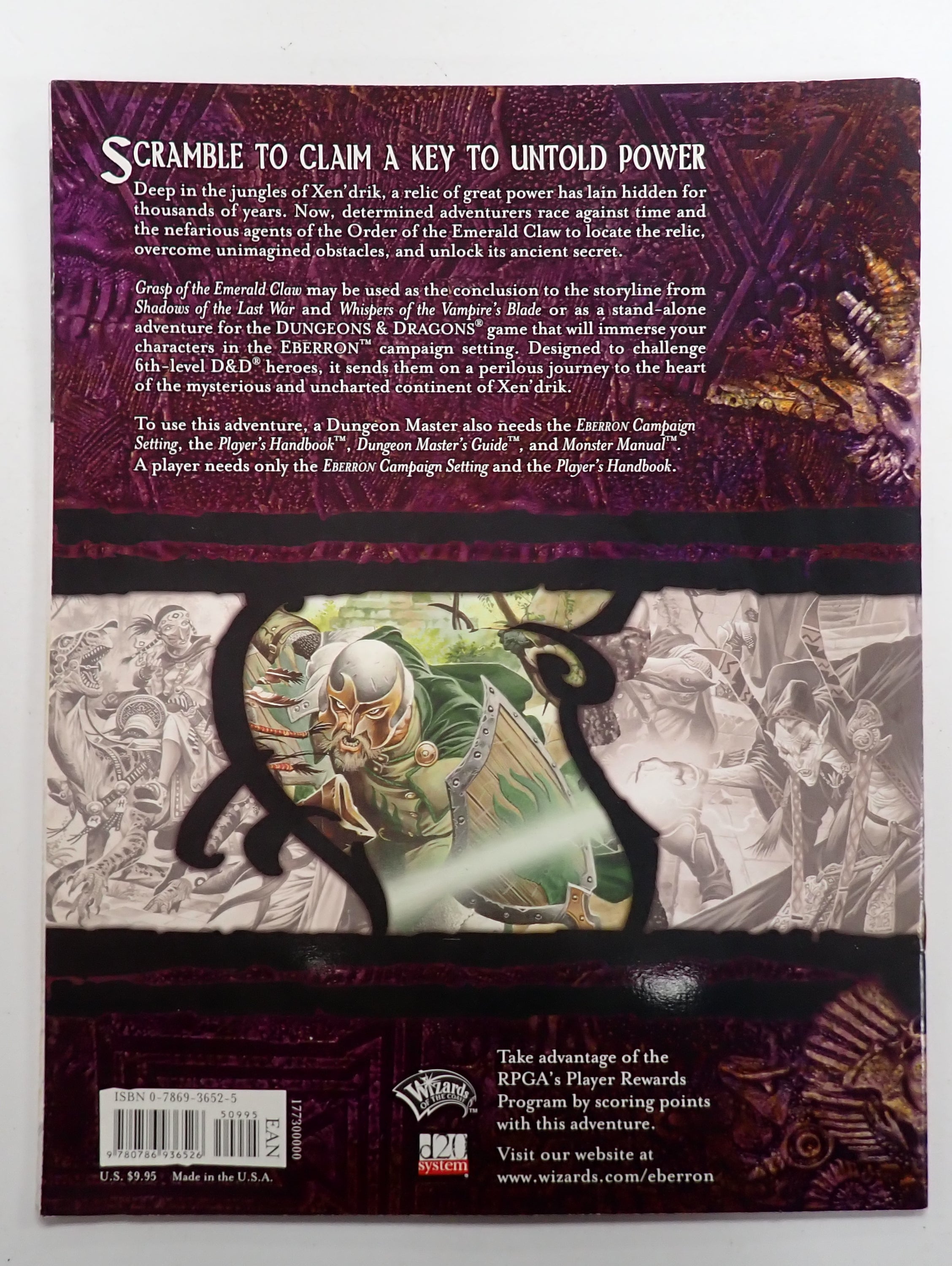 D&D 3.5e Adventure: Grasp of the Emerald Claw
