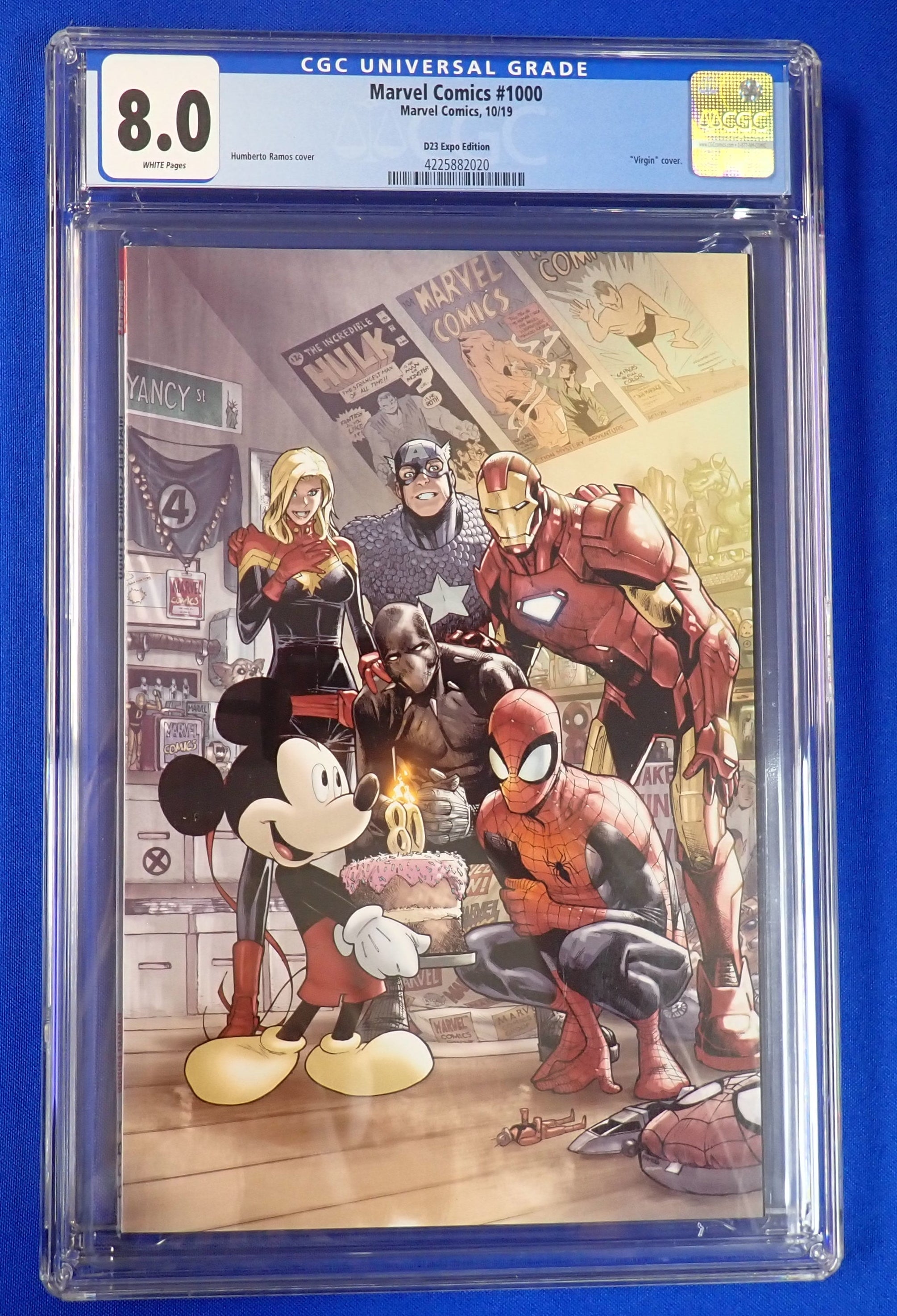 Marvel Comics #1000 (2019) - CGC 8.0 - Virgin Cover